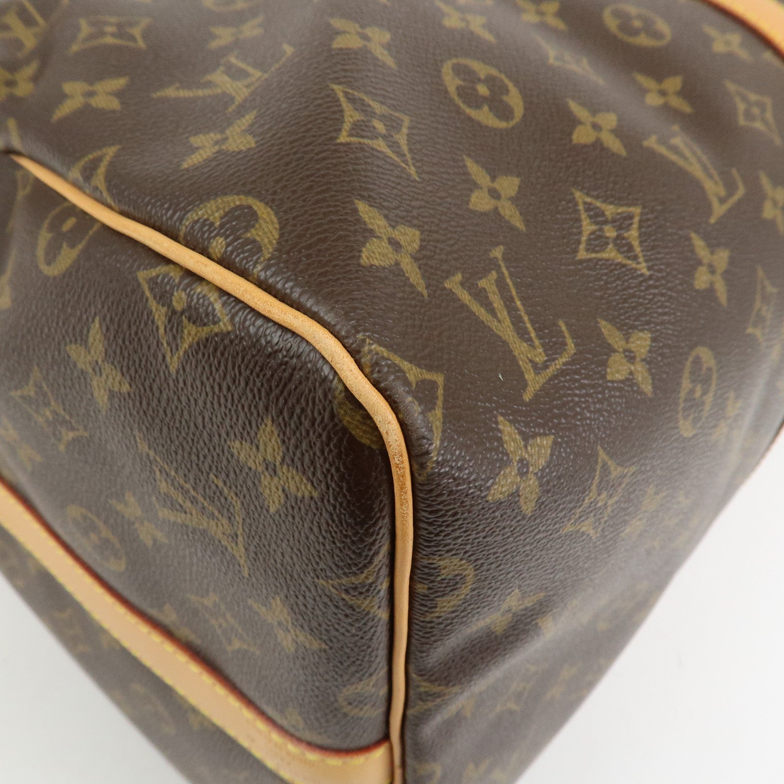 Louis Vuitton Monogram Keep All Bandouliere 55 Boston Bag M41414
