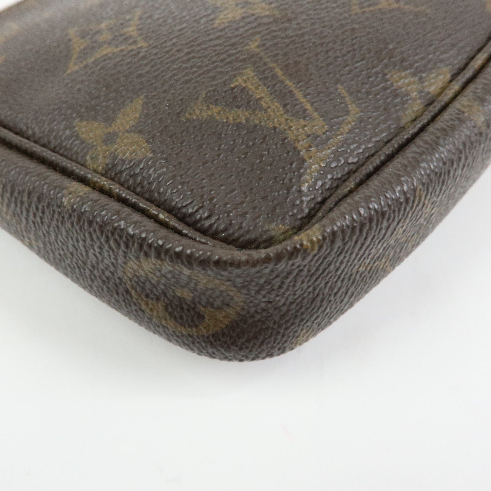 Louis Vuitton Monogram Pochette Accessoires Pouch Hand Bag M51980