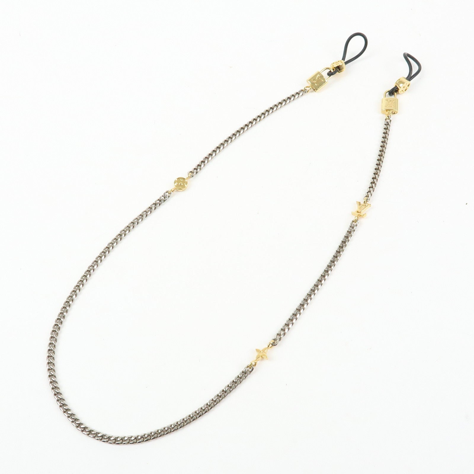 Louis Vuitton Metal 3-In-1 Glasses Chain Necklace Bracelet M00347