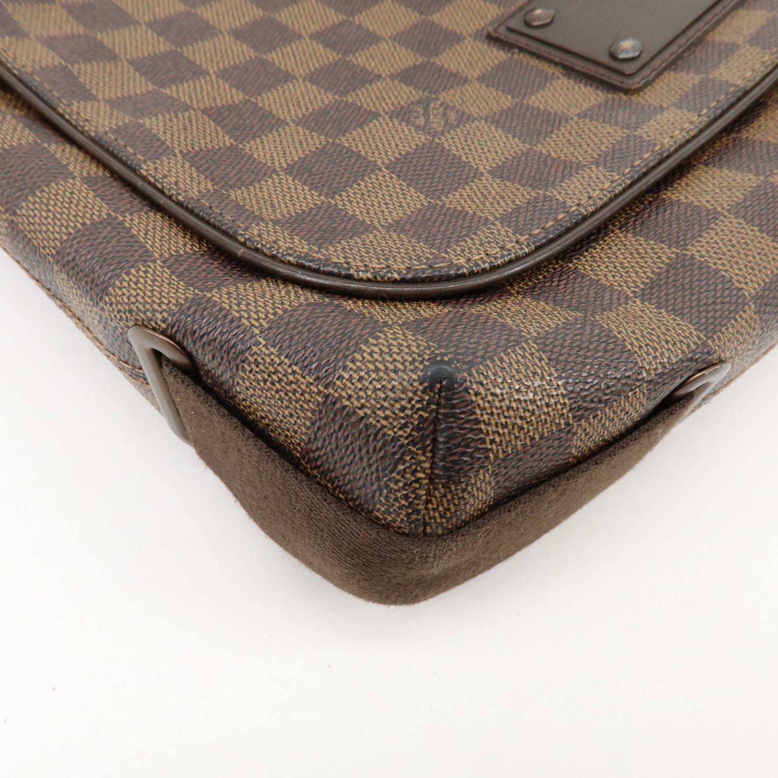 Louis Vuitton Damier Ebene Brooklyn Messenger Bag Brown N51211