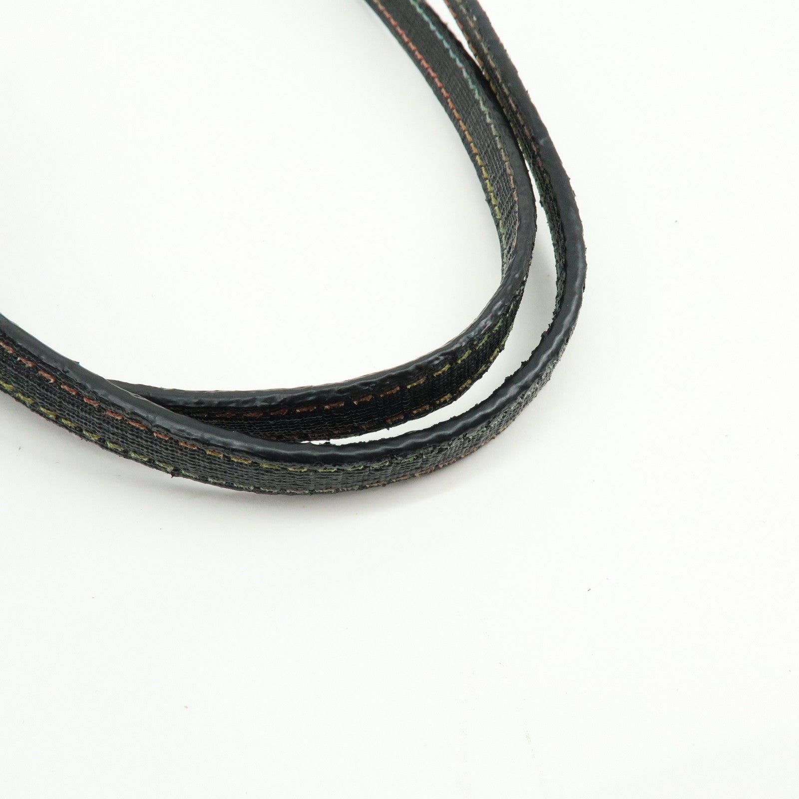 FENDI Zucca PVC Leather Tote Shoulder Bag Multicolor Black 8BH185