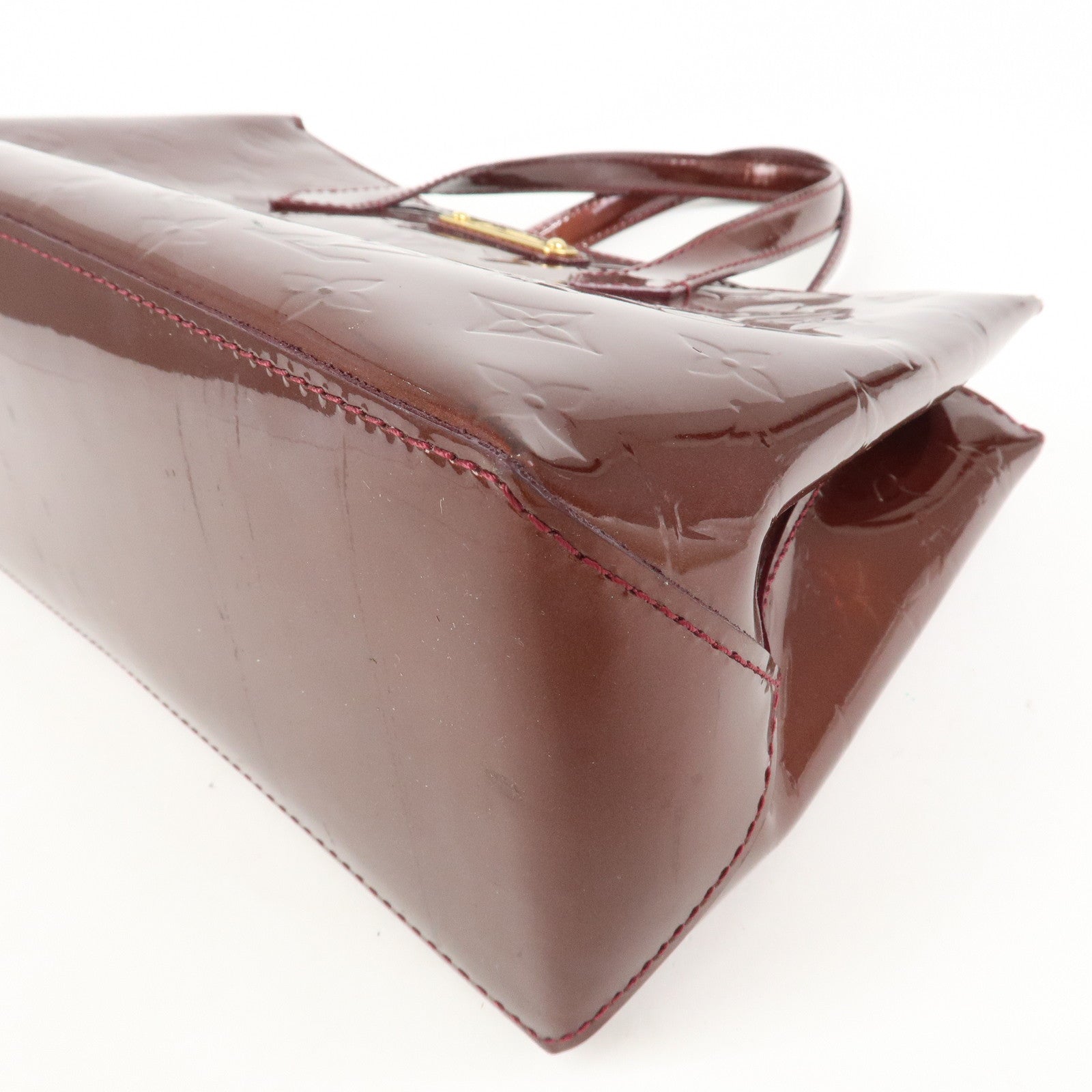 Louis Vuitton Monogram Vernis Wilshire PM Rouge Faurviste M91644