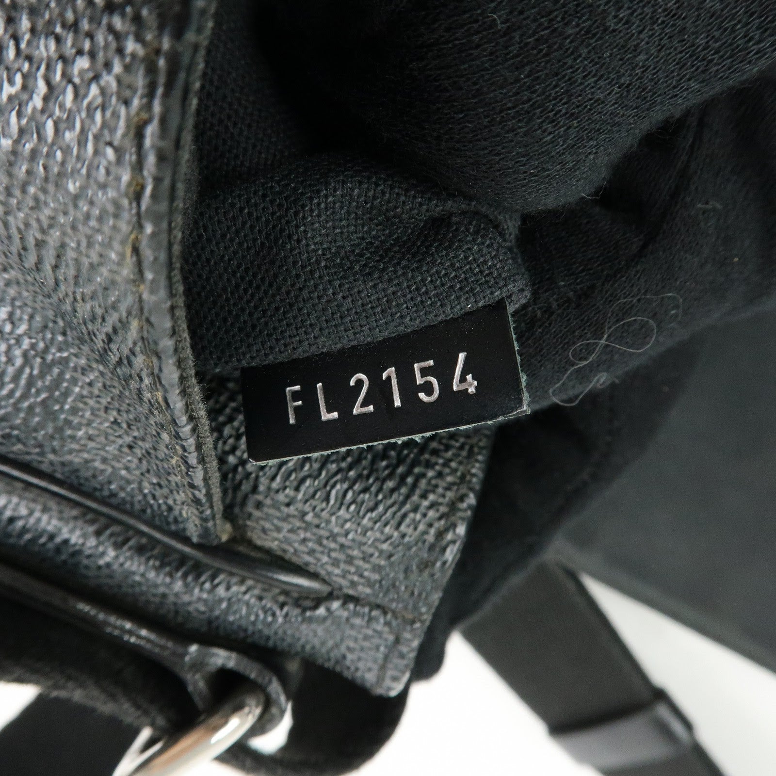 Louis Vuitton Damier Graphite District PM Shoulder Bag Noir N41260