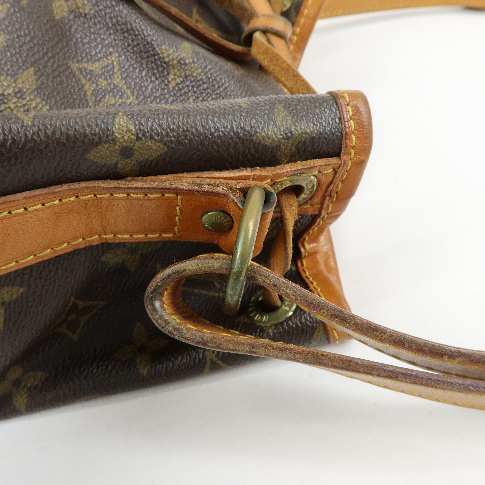 Louis Vuitton Monogram Petit Noe Shoulder Bag Brown M42226