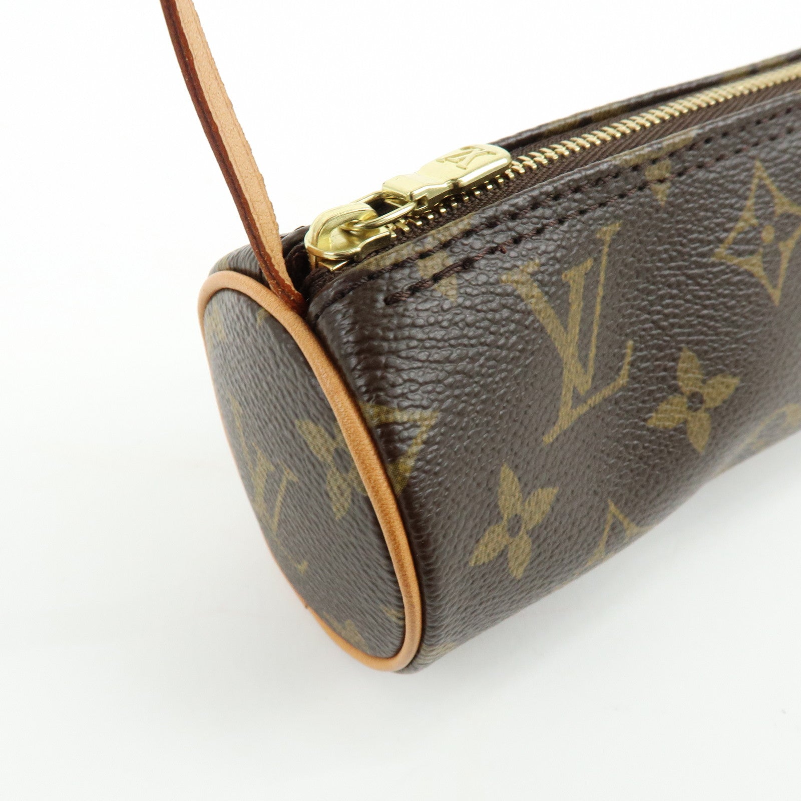 Louis Vuitton Monogram Mini Pouch for Papillon Bag Brown