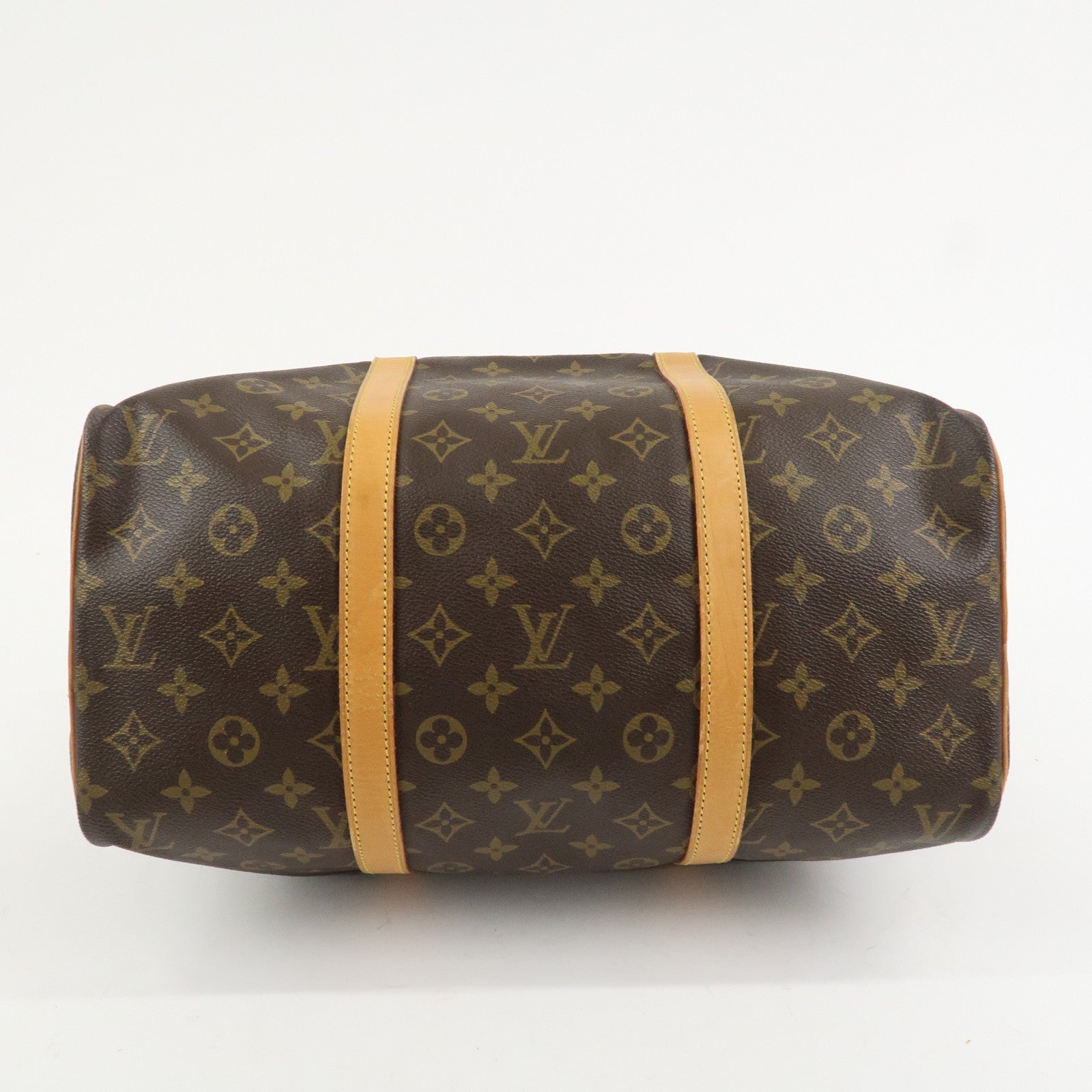 Louis Vuitton Monogram Sac Souple 35 Boston Bag Brown M41626