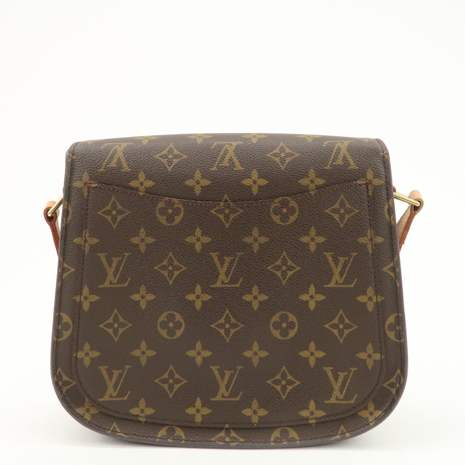 Louis Vuitton Monogram Saint Cloud GM Shoulder Bag Brown M51242