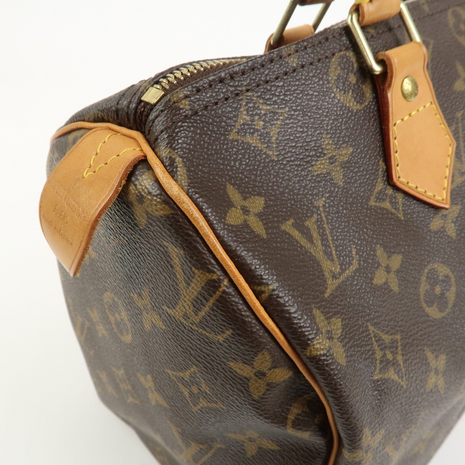 Louis Vuitton Monogram Speedy 30 Boston Bag Hand Bag Brown M41526