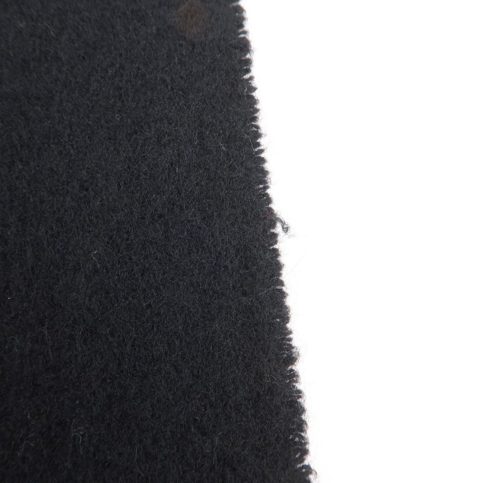 HERMES Cashmere 100% Scarf Stole Muffler Black