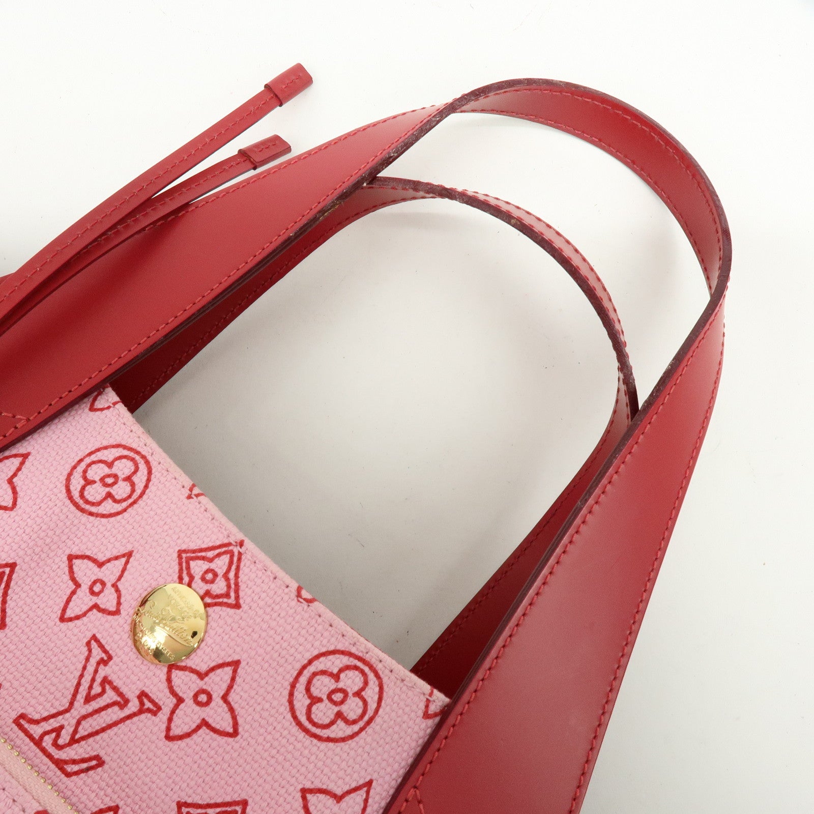 Louis Vuitton Beach Line Cabas Ipanema PM Tote Bag Rose M95984