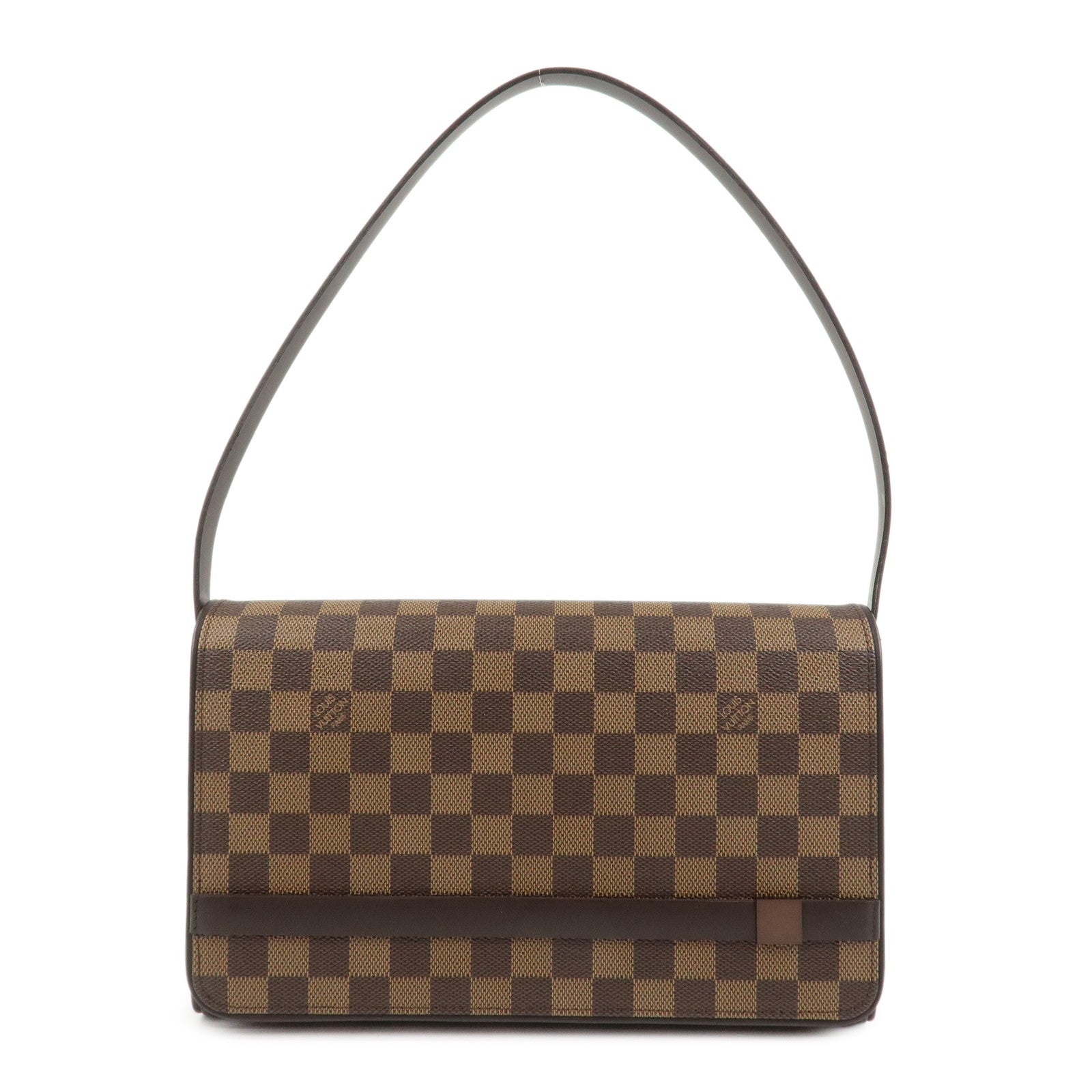 Louis Vuitton Damier Ebene Tribeca Long Shoulder Bag Hand Bag 51160