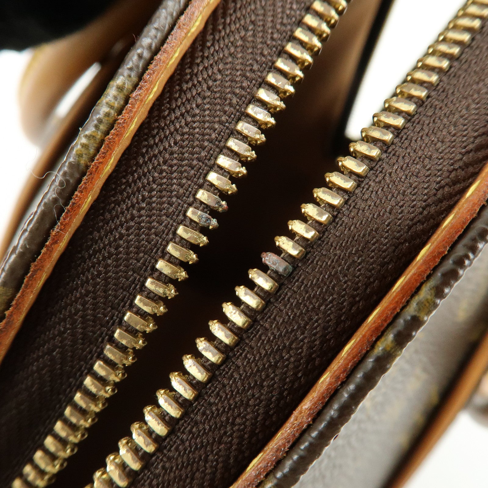 Louis Vuitton Monogram Ellipse PM Hand Bag Brown M51127