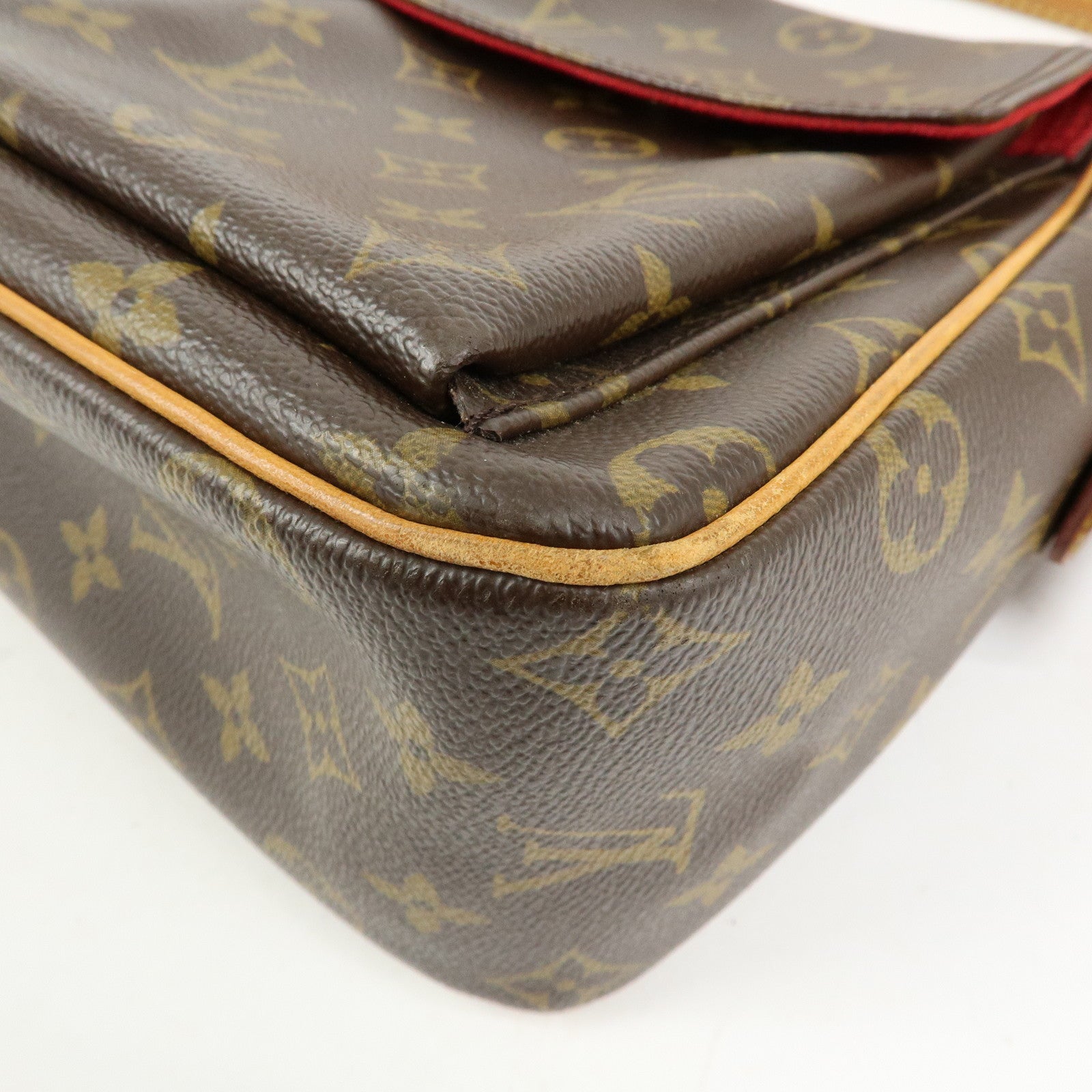 Louis Vuitton Monogram Viva Cite GM Shoulder Bag Brown M51163