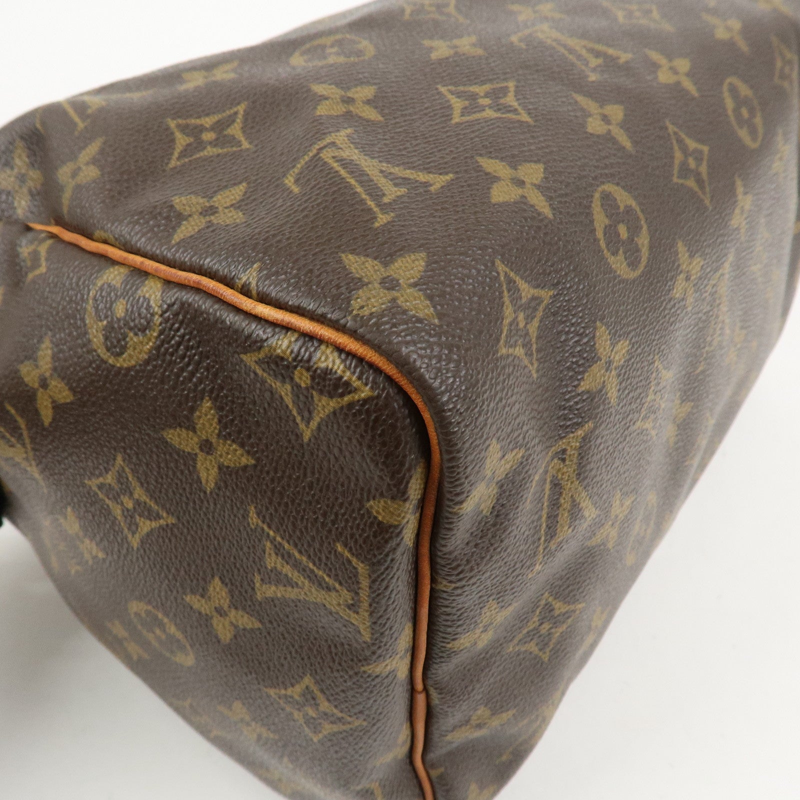 Louis Vuitton Monogram Speedy 30 Boston Bag Hand Bag Brown M41526