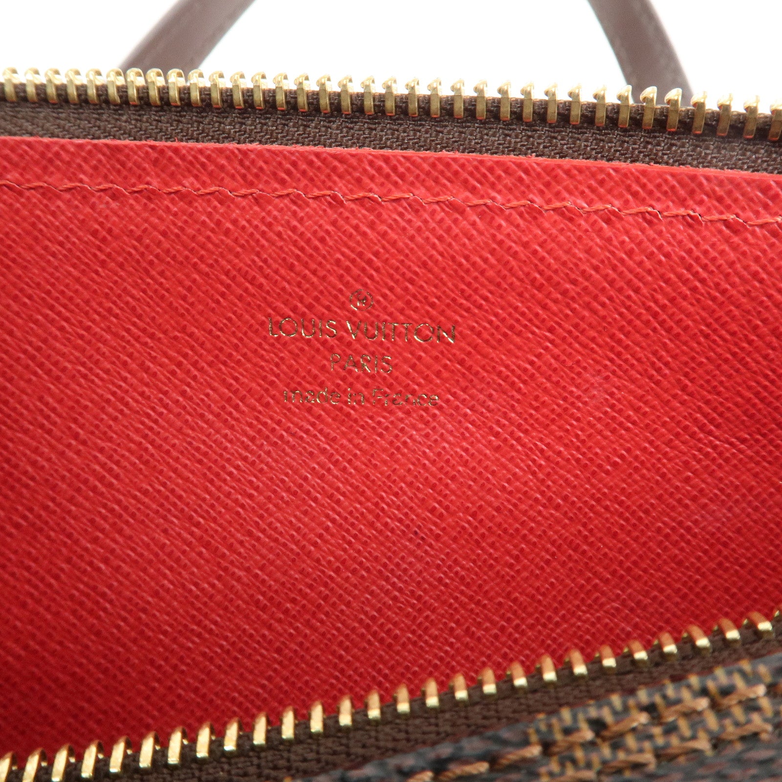 Louis Vuitton Damier Ebene Papillon 30 Hand Bag Brown N51303