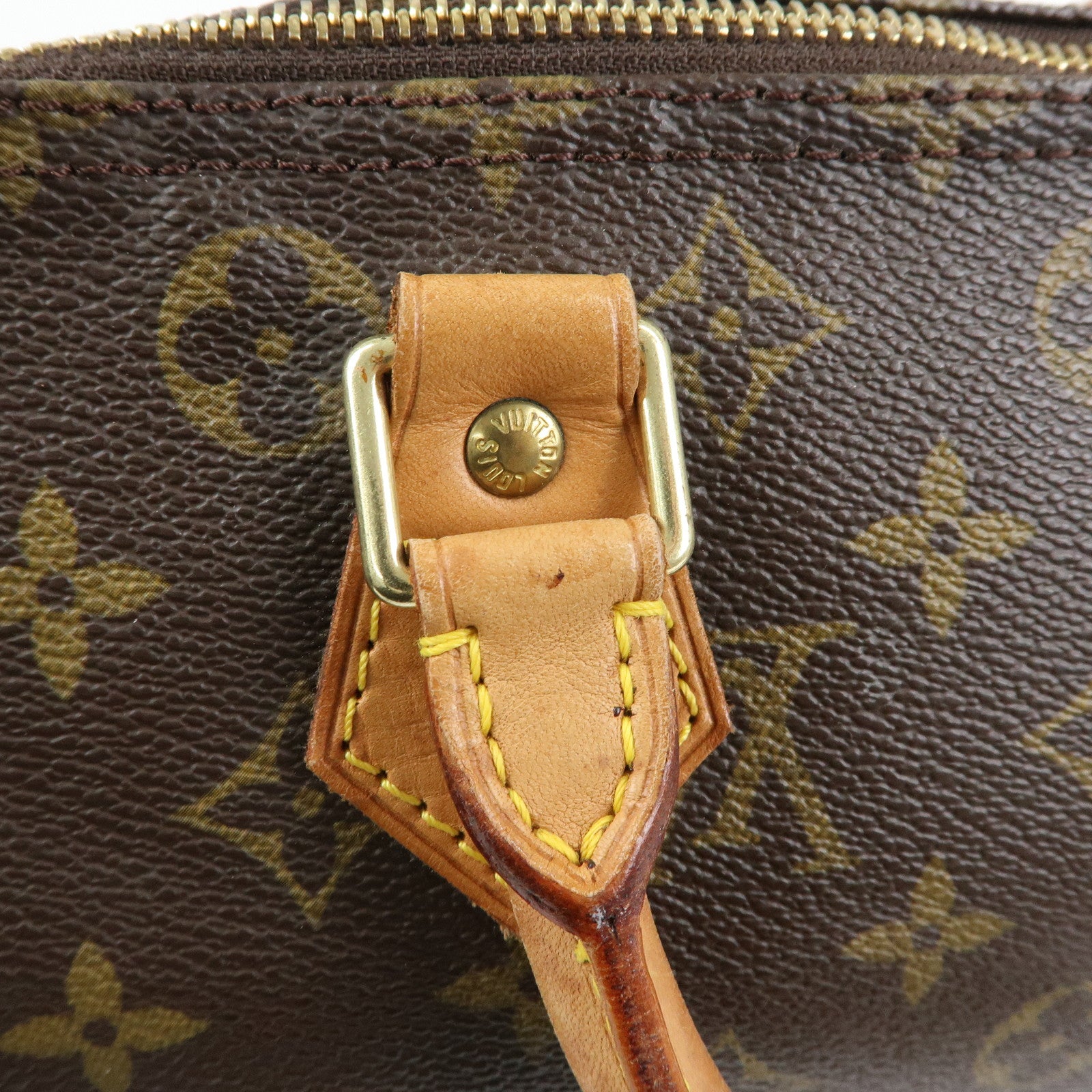 Louis Vuitton Monogram Speedy 30 Boston Bag Hand Bag Brown M41526