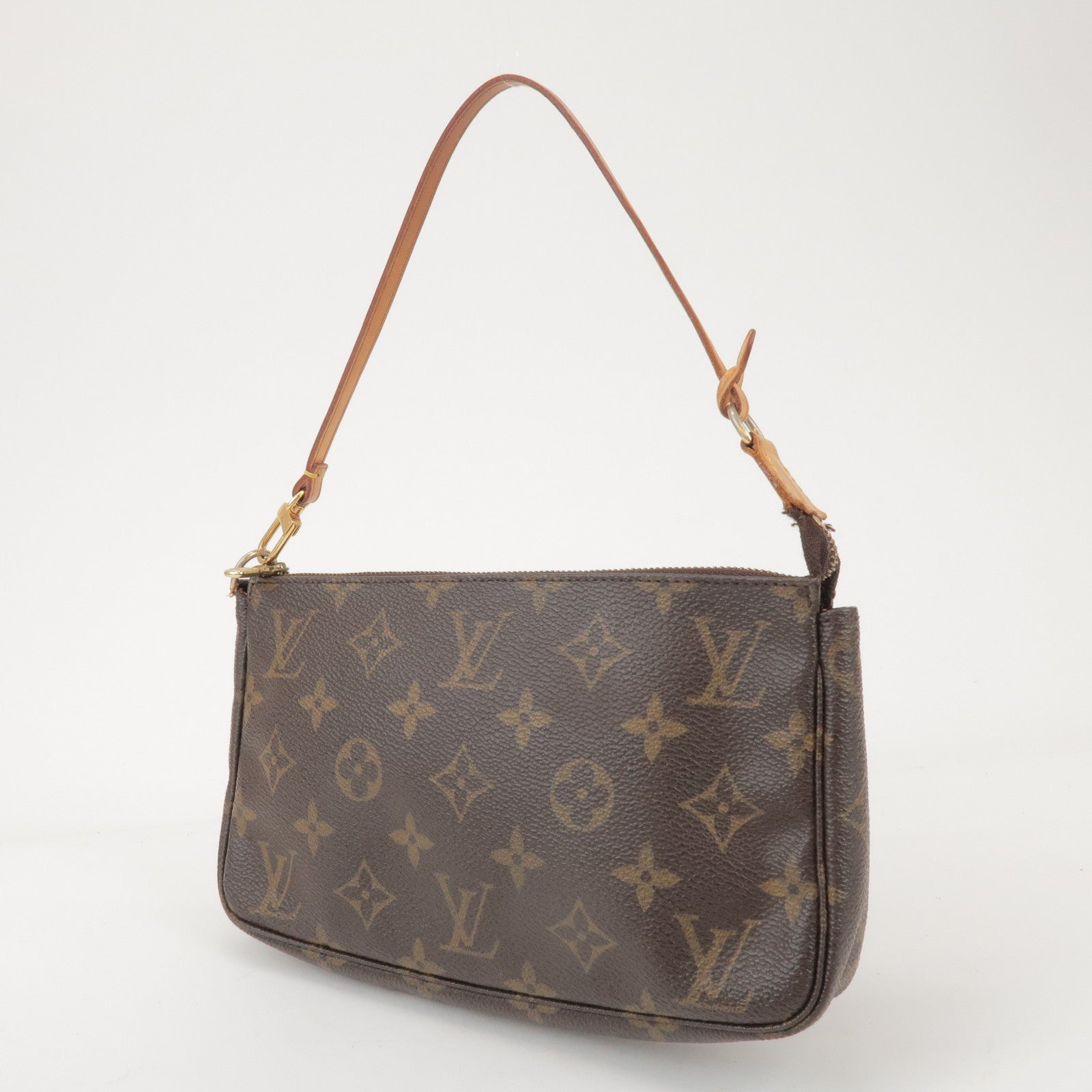 Louis Vuitton Monogram Pochette Accessoires Pouch Hand Bag M51980