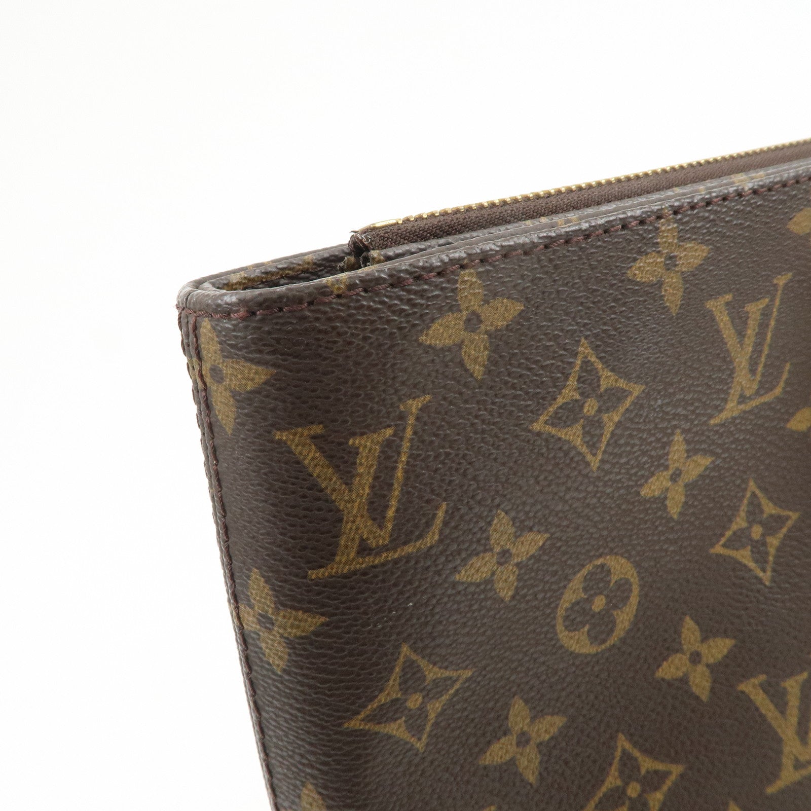 Louis Vuitton Monogram Luco Tote Bag Shoulder Bag Brown M51155