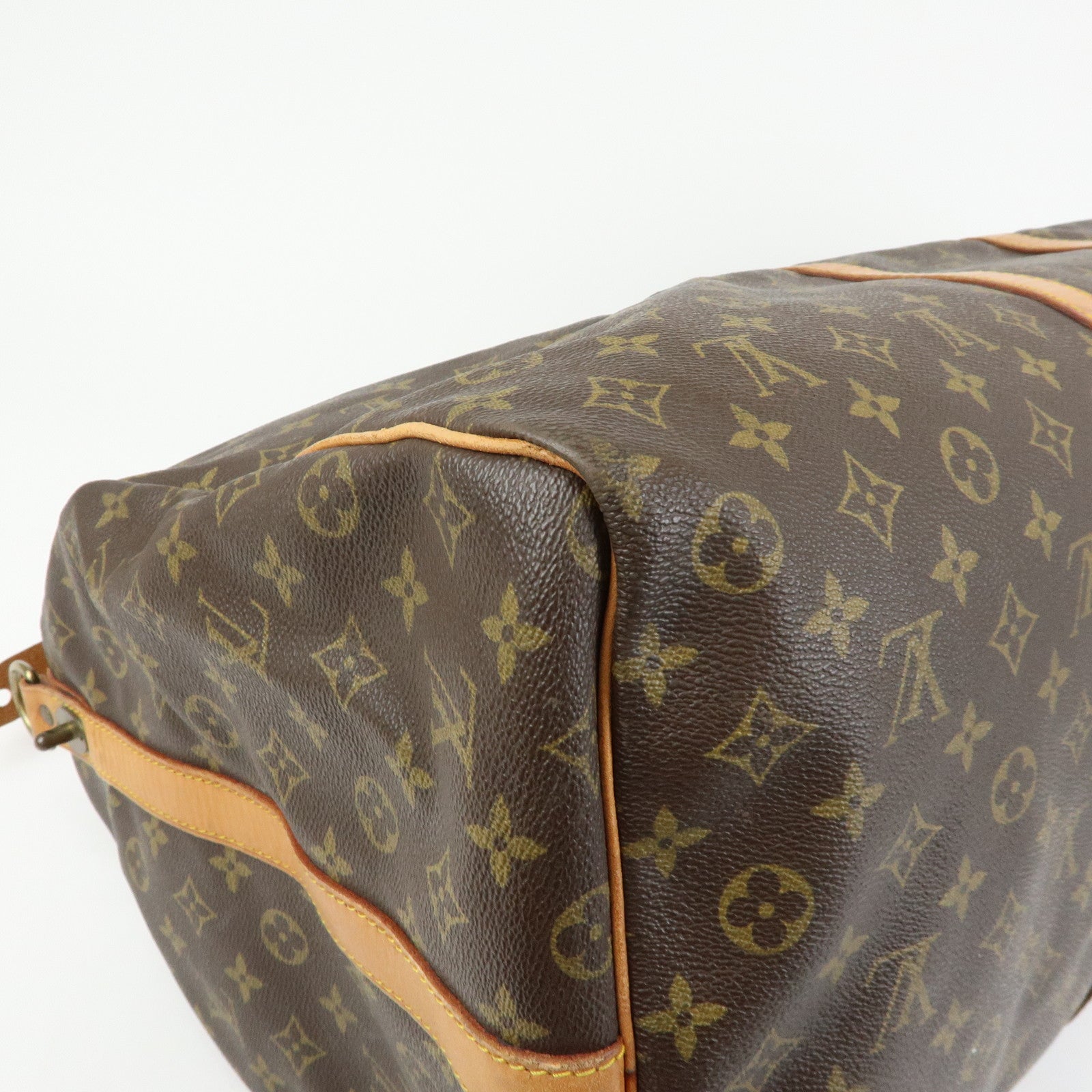 Louis Vuitton Monogram Keep All Bandouliere 60 Boston Bag M41412