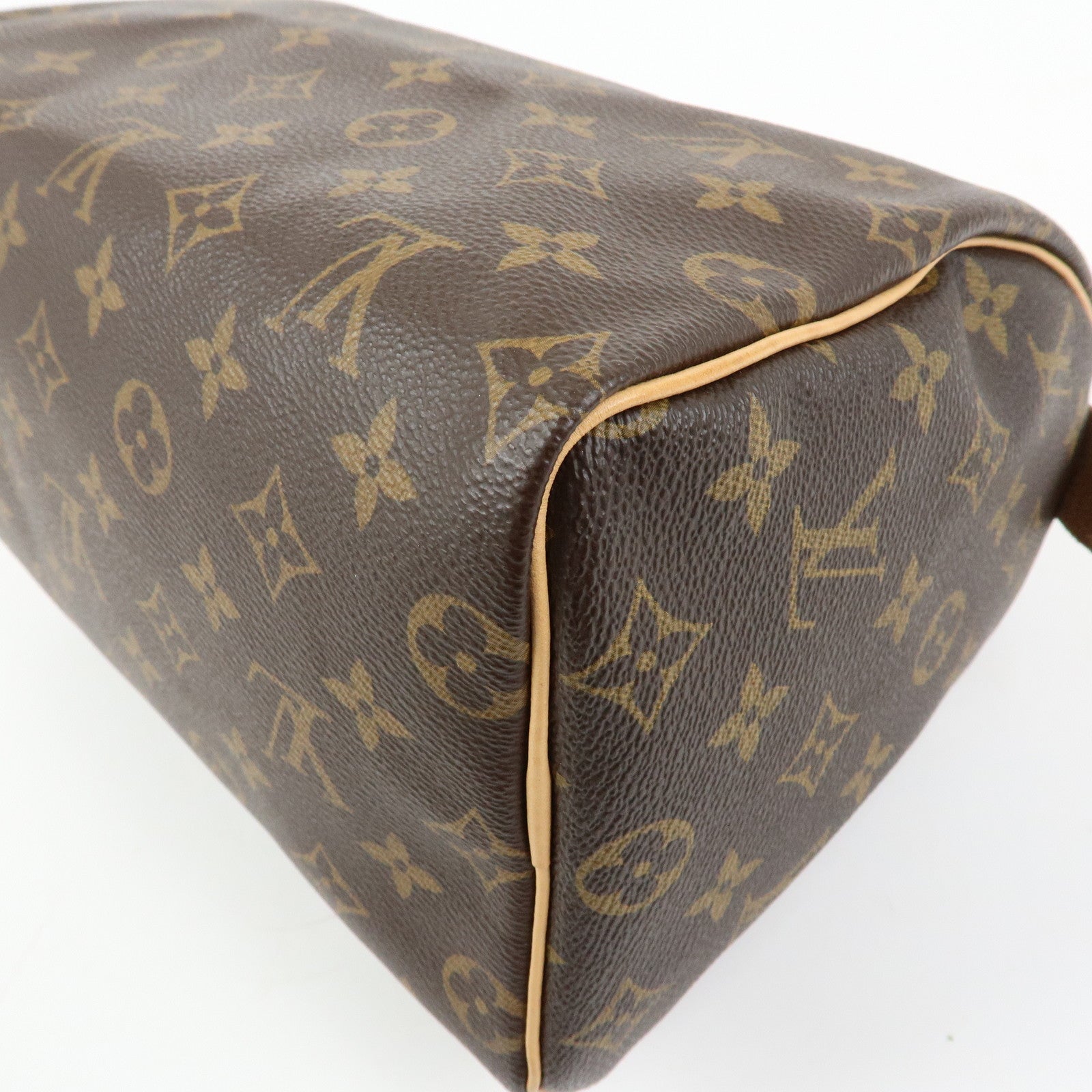 Louis Vuitton Monogram Speedy 25 Hand Bag Boston Bag Brown M41109