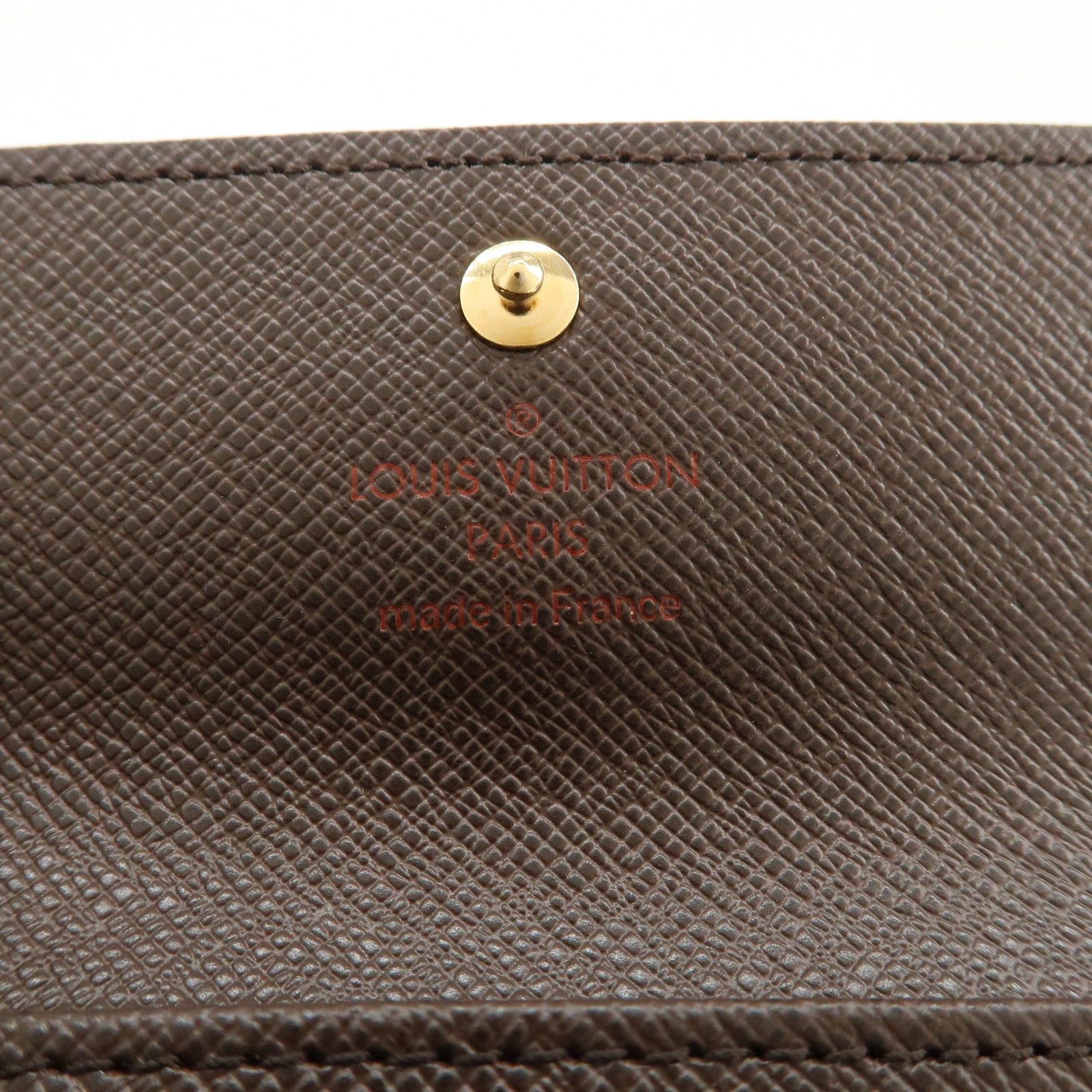 Louis Vuitton Damier Multicles 4 Key Case Damier Ebene Brown N62631