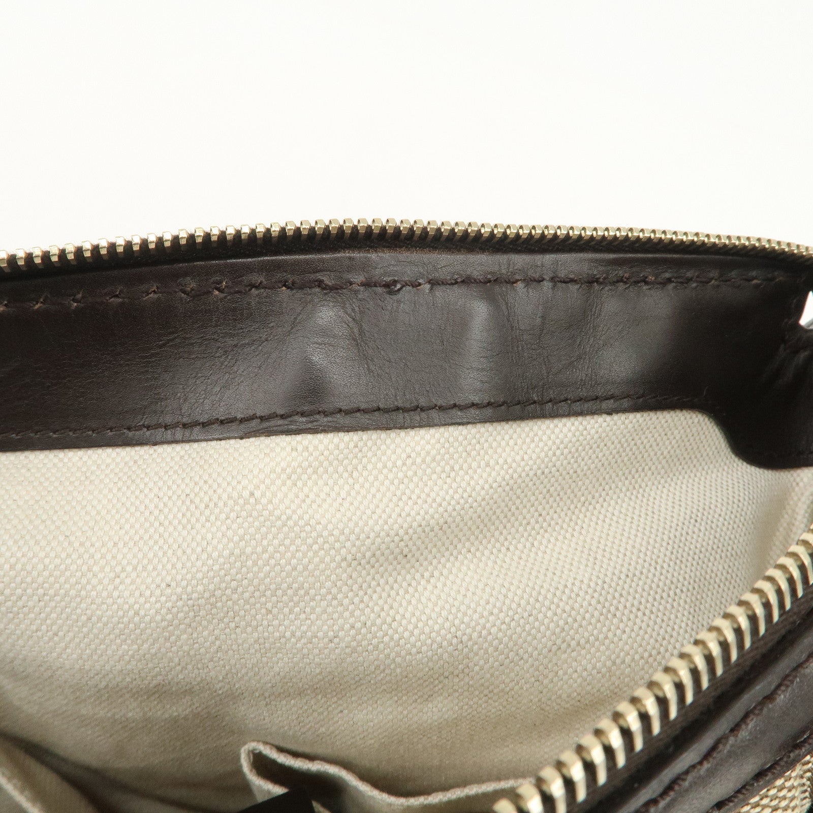 GUCCI Sukey Interlocking G Canvas Leather 2Way Shoulder Bag 247902