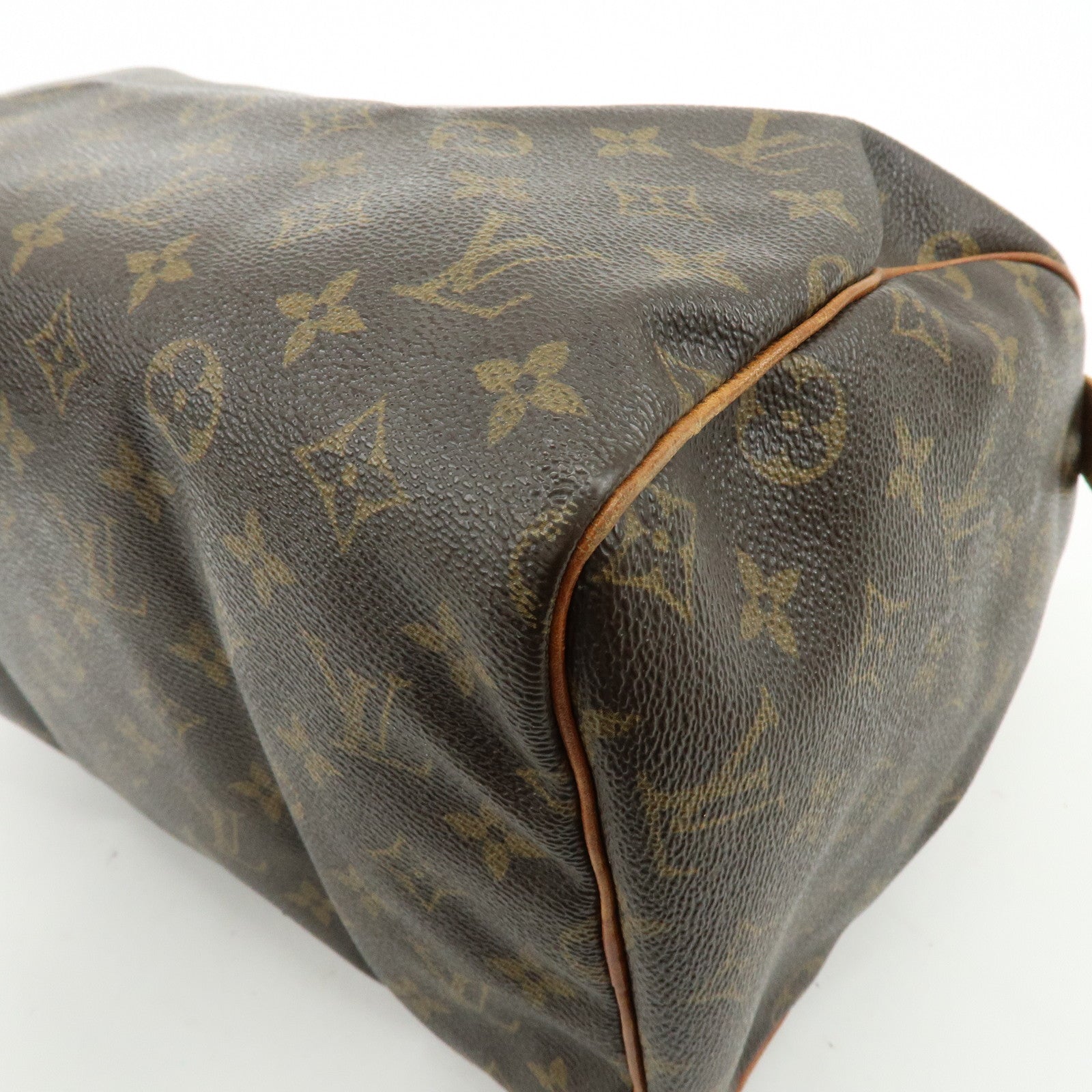 Louis Vuitton Monogram Speedy 30 Boston Bag Hand Bag Brown M41526