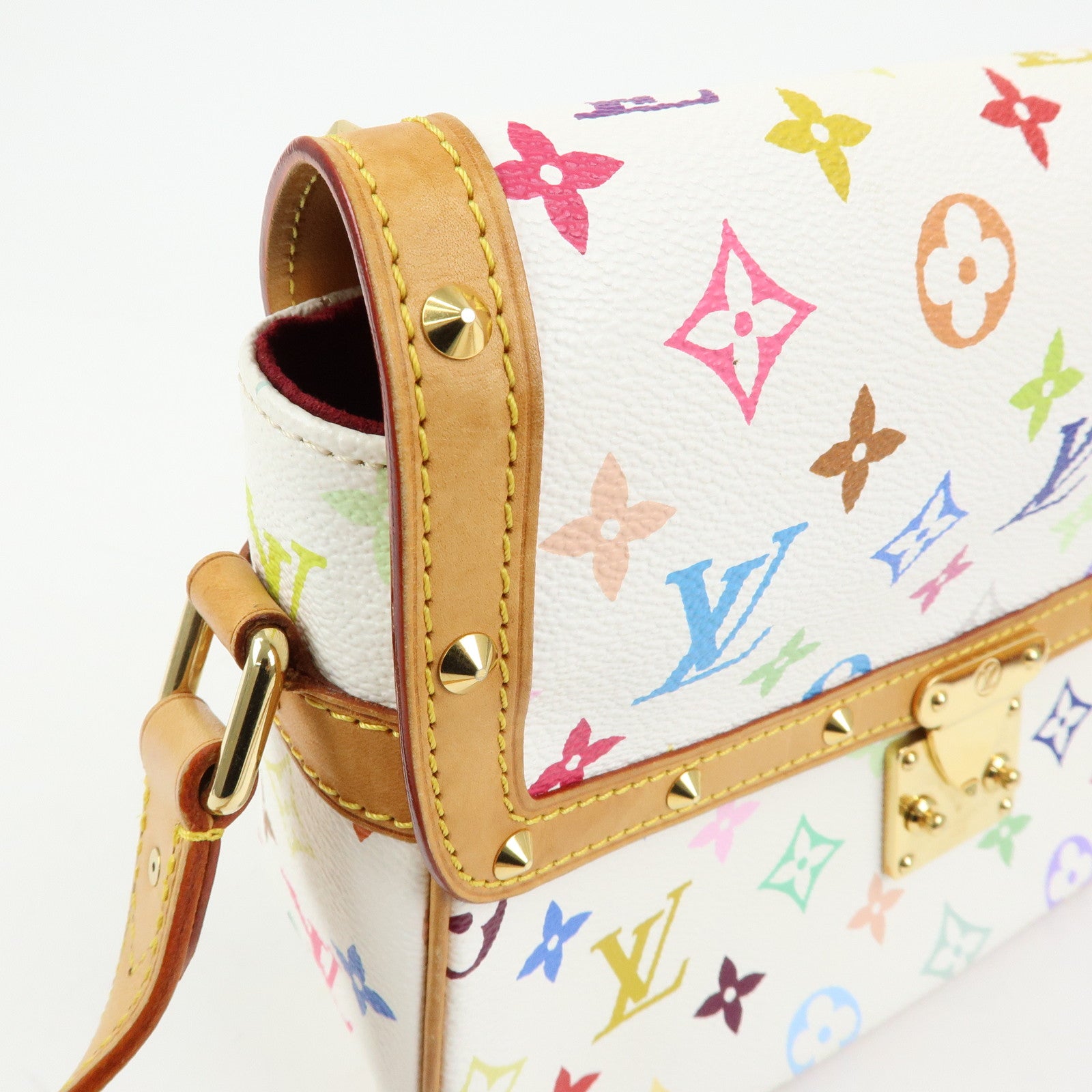 Louis Vuitton Monogram Multicolor Sologne Shoulder Bag Blanc M92661