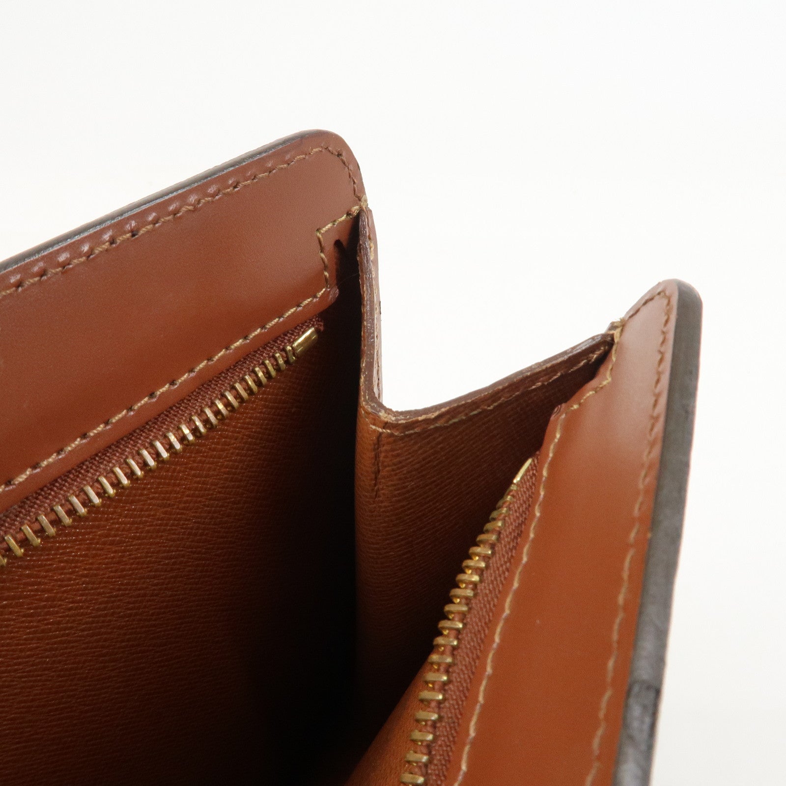 Louis Vuitton Monogram Pochette Homme Clutch Bag Brown M51795