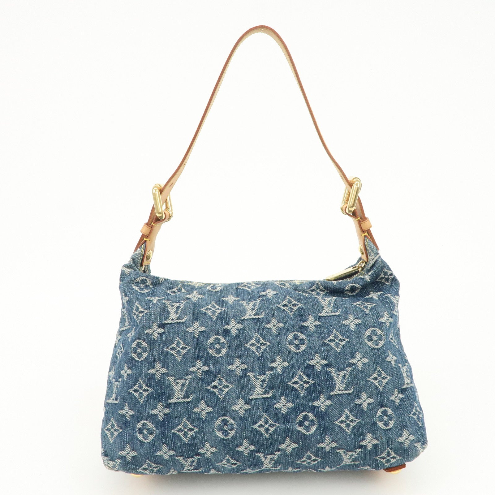 Louis Vuitton Monogram Denim Baggy PM 2Way Bag Shoulder Bag M95049