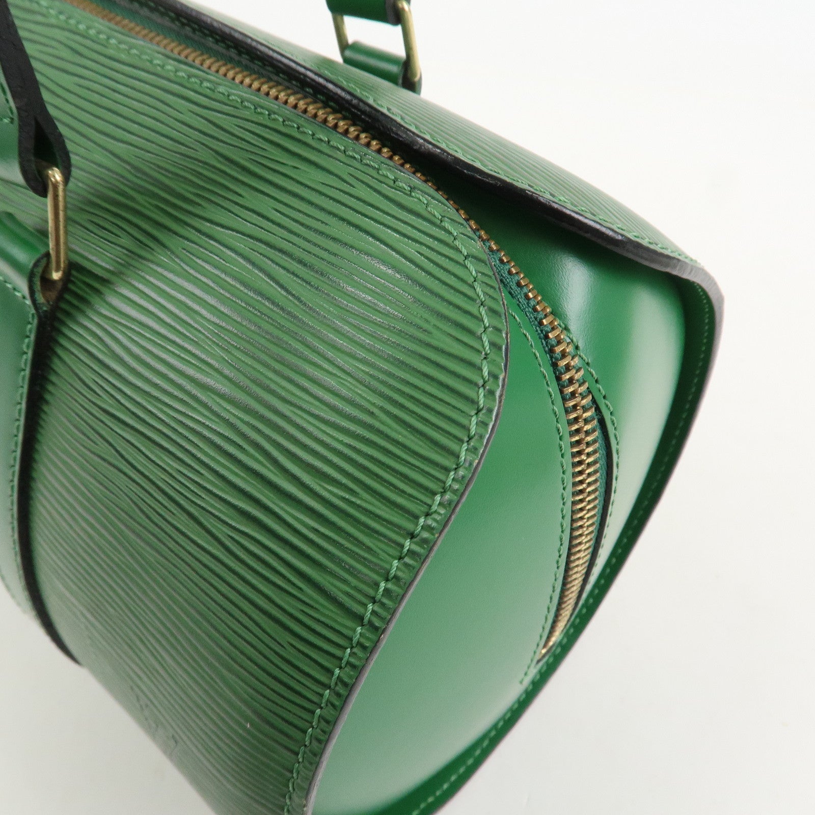 Louis Vuitton Epi Leather Soufflot Hand Bag Borneo Green M52224