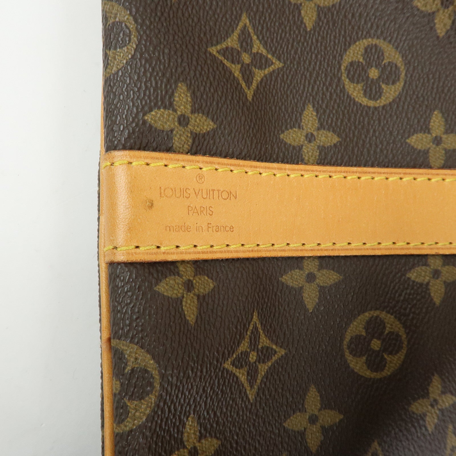 Louis Vuitton Monogram Keep All Bandouliere 55 Boston Bag M41414