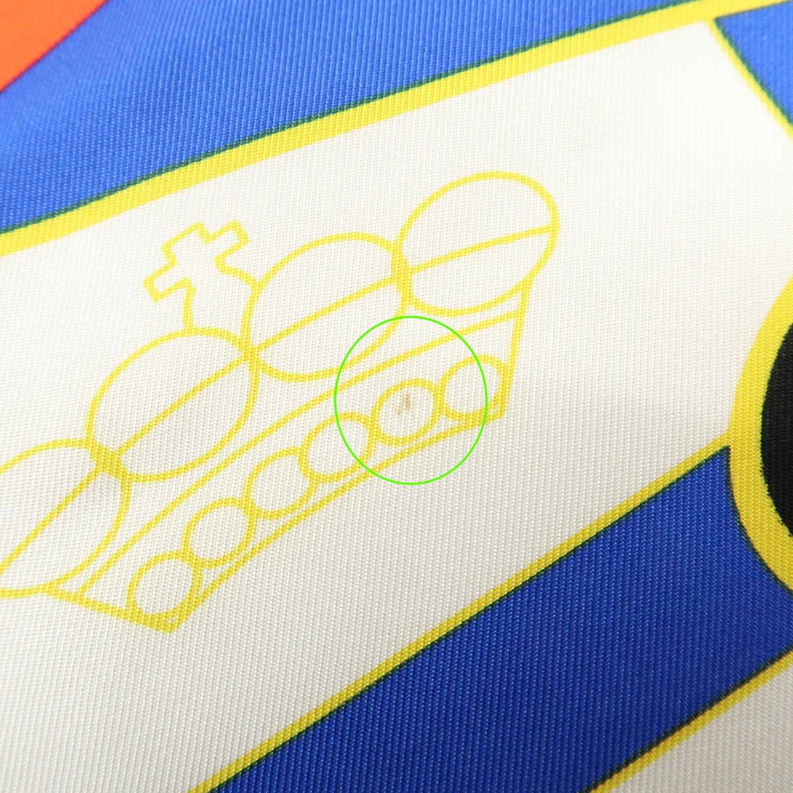 Louis Vuitton LV Cup Silk 100% Scarf Flag Print Blue Red White