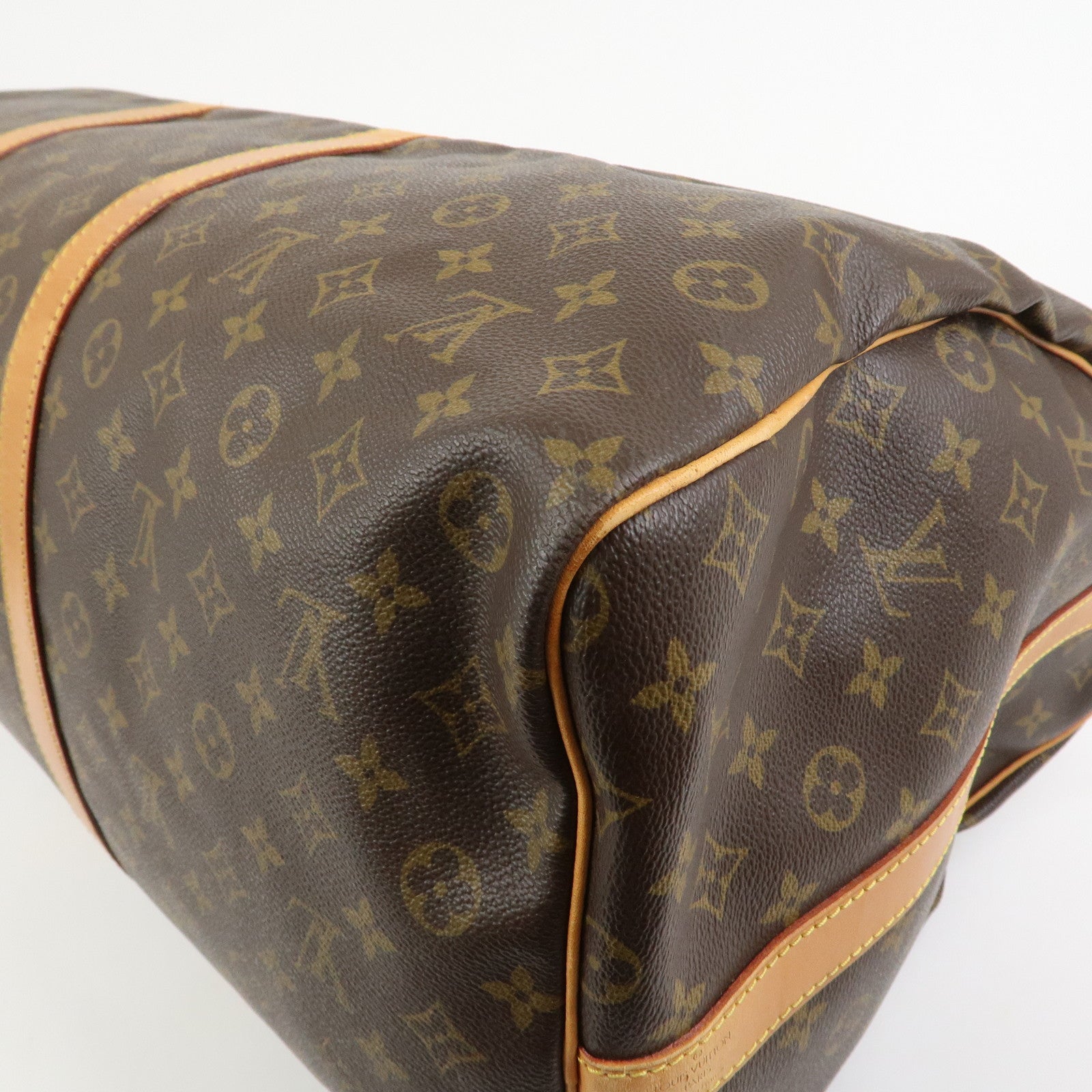 Louis Vuitton Monogram Keep All Bandouliere 60 Boston Bag M41412