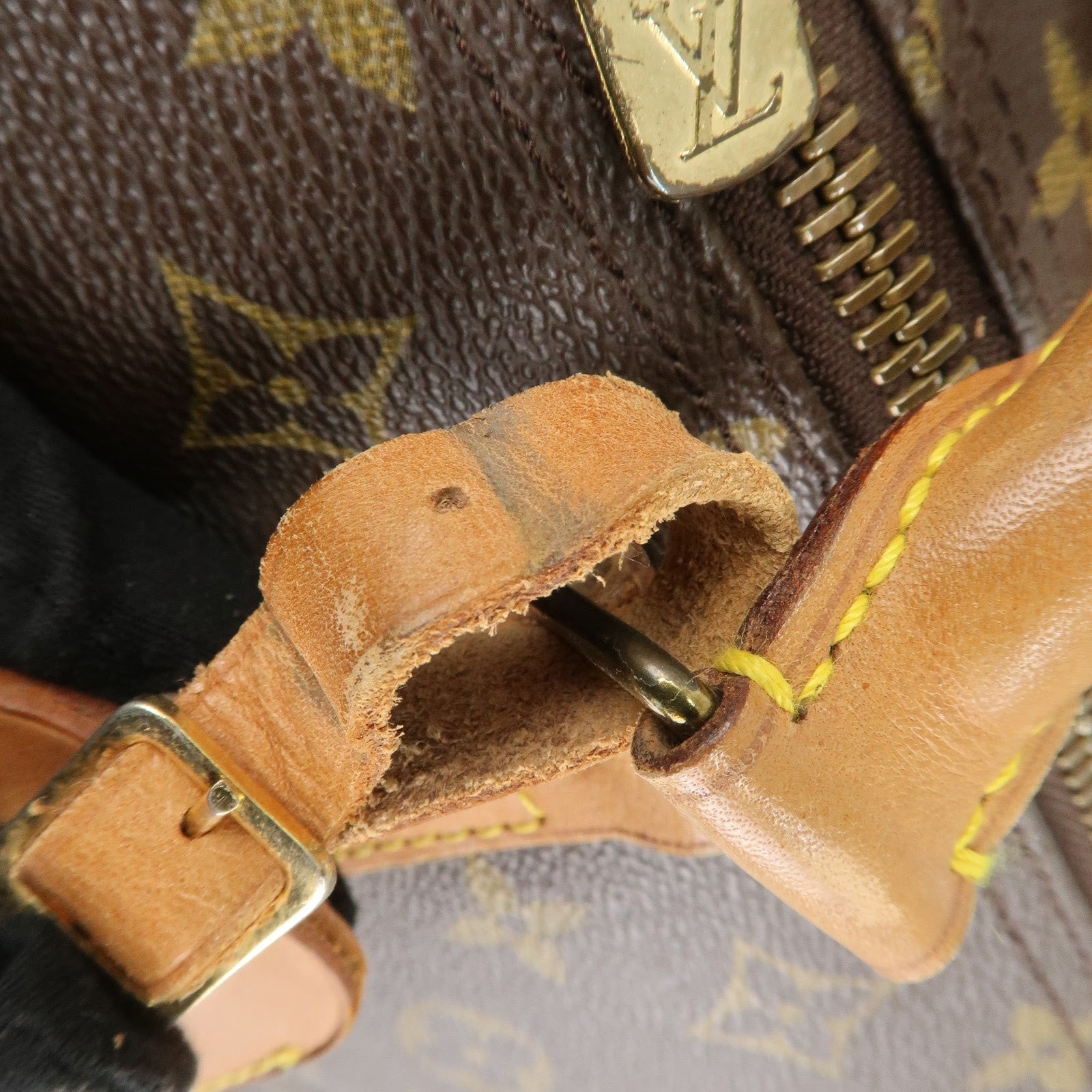 Louis Vuitton Monogram Keep All Bandouliere 60 Boston Bag M41412 Used