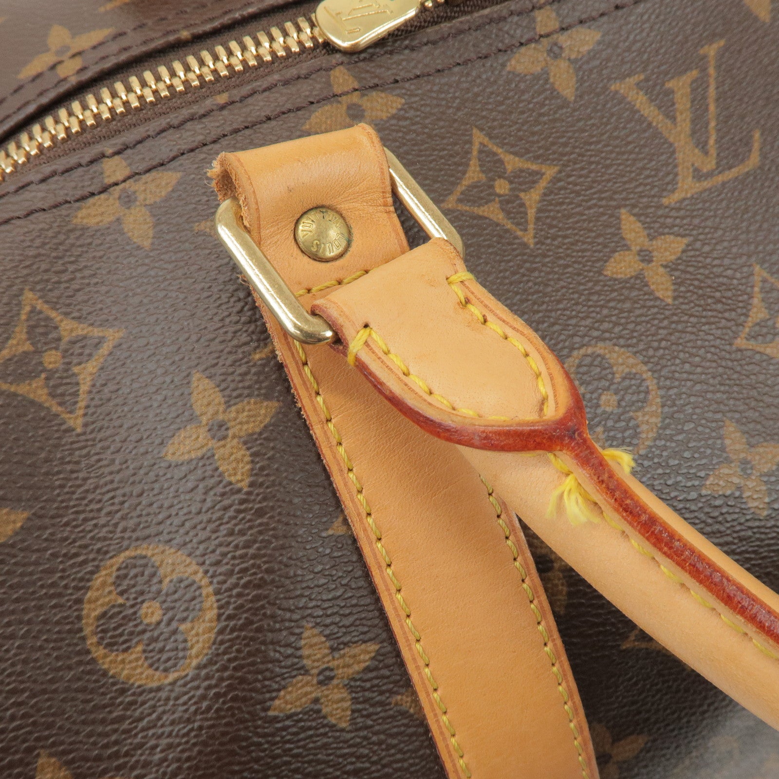 Louis Vuitton Monogram Keep All Bandouliere 60 Boston Bag M41412