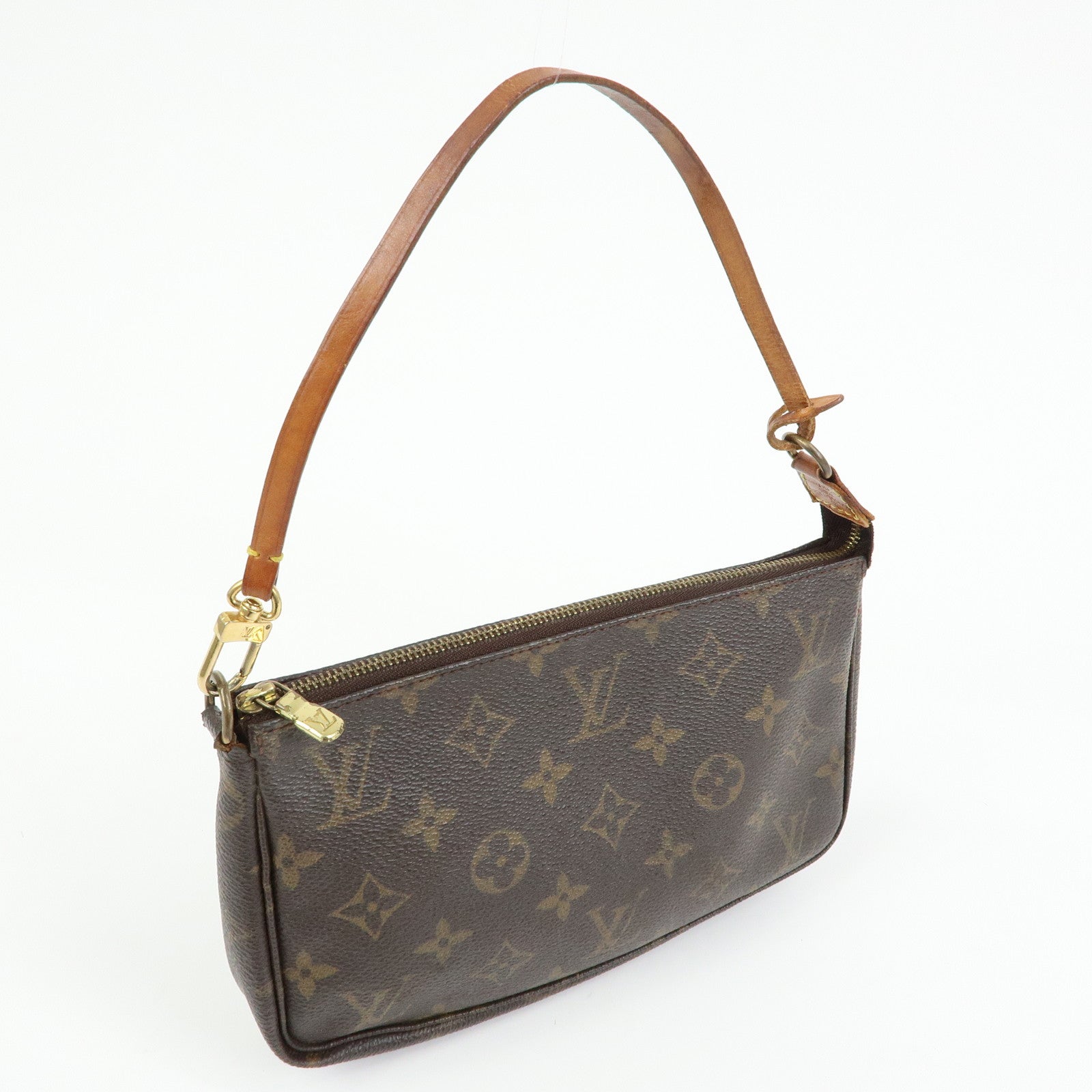 Louis Vuitton Monogram Pochette Accessoires Pouch Hand Bag M51980