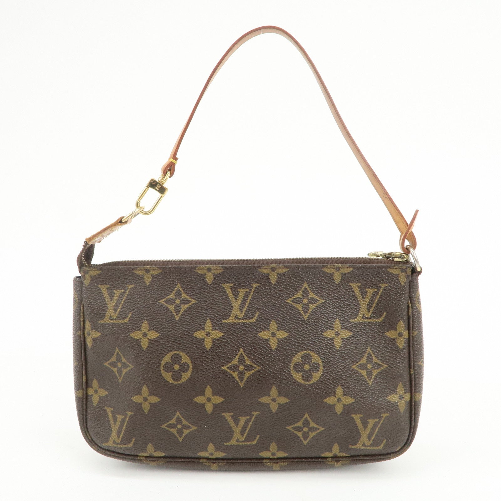 Louis Vuitton Monogram Pochette Accessoires Pouch Hand Bag M51980