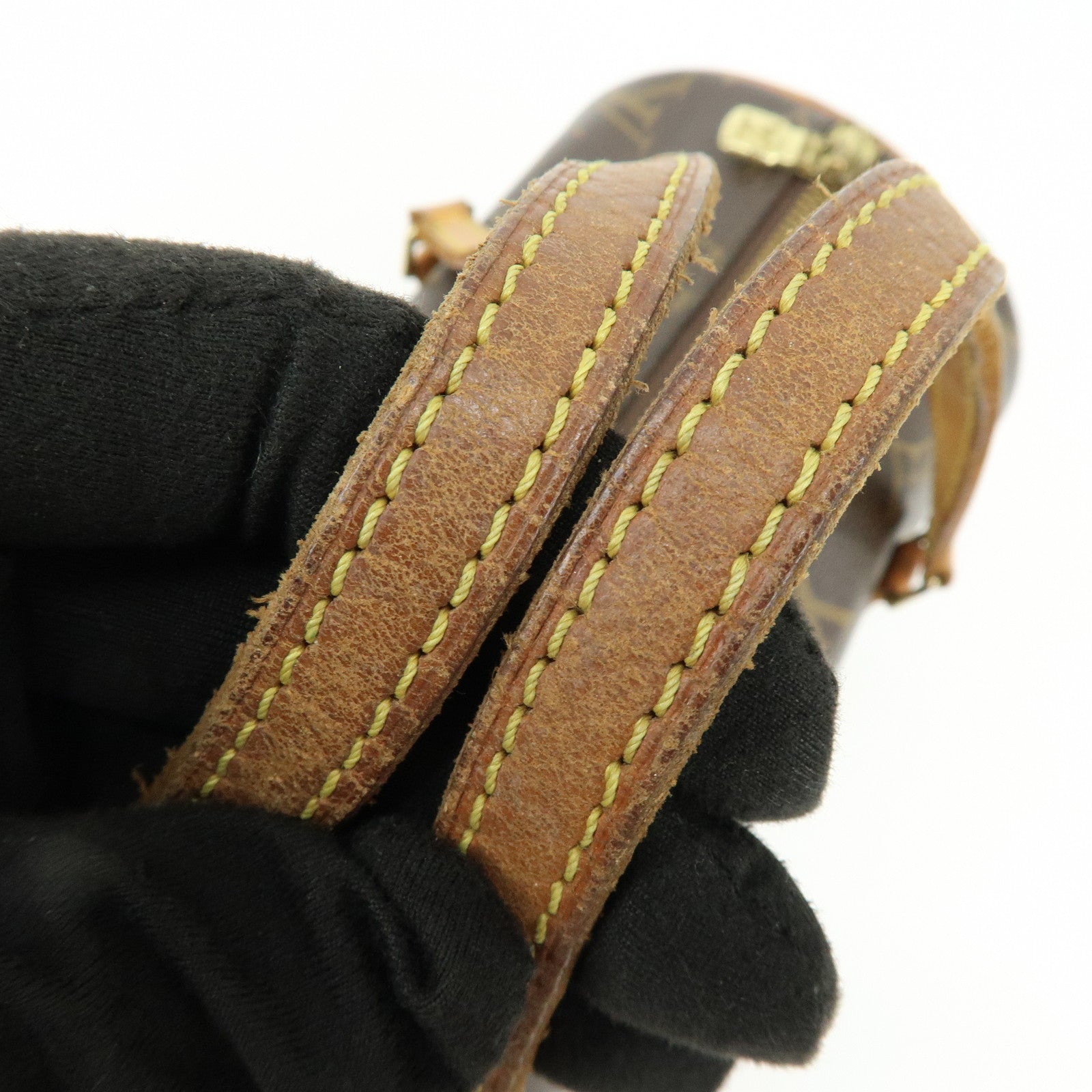 Louis Vuitton Monogram Papillon 26 Hand Bag Brown M51386