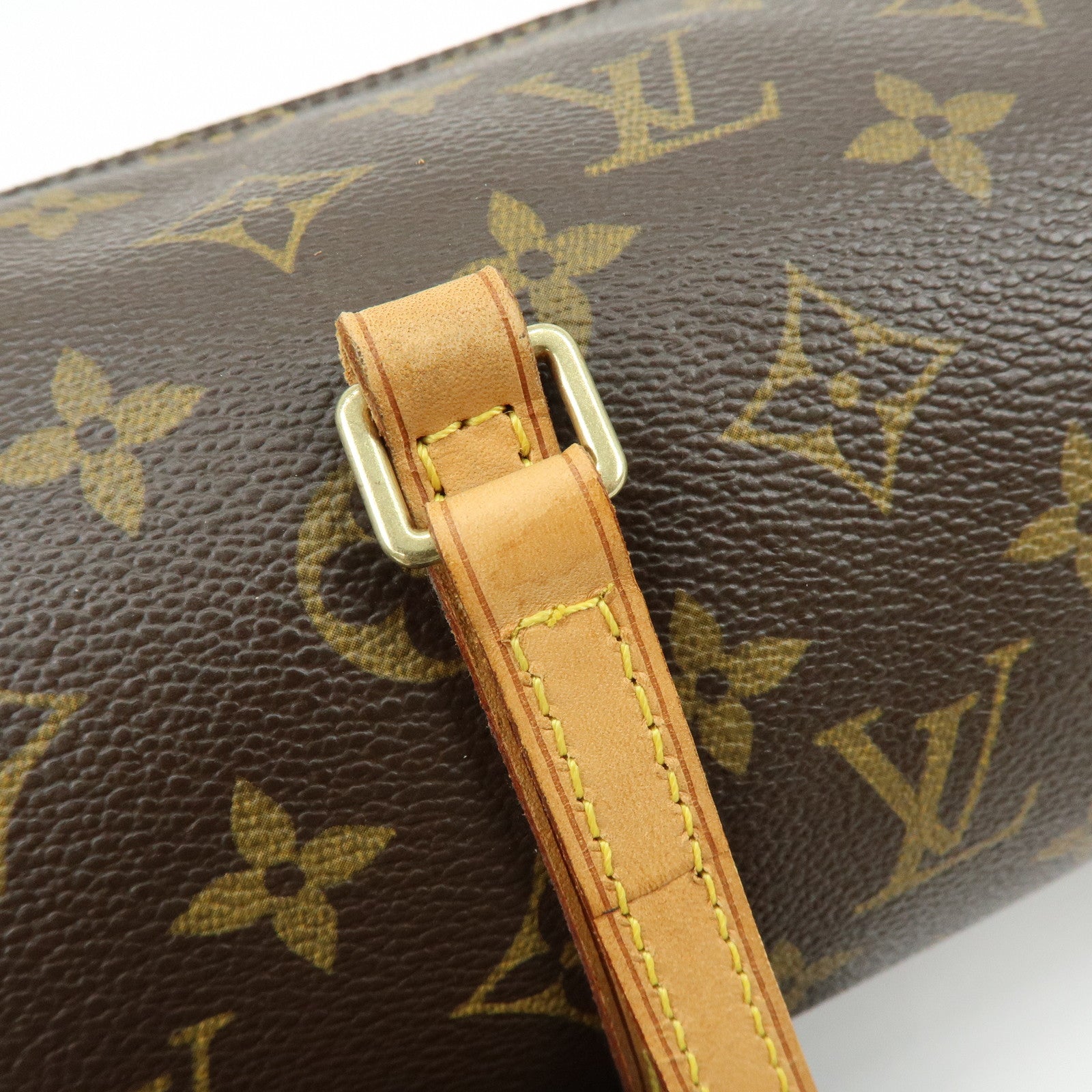 Louis Vuitton Monogram Papillon 26 Canvas Hand Bag Brown M51386