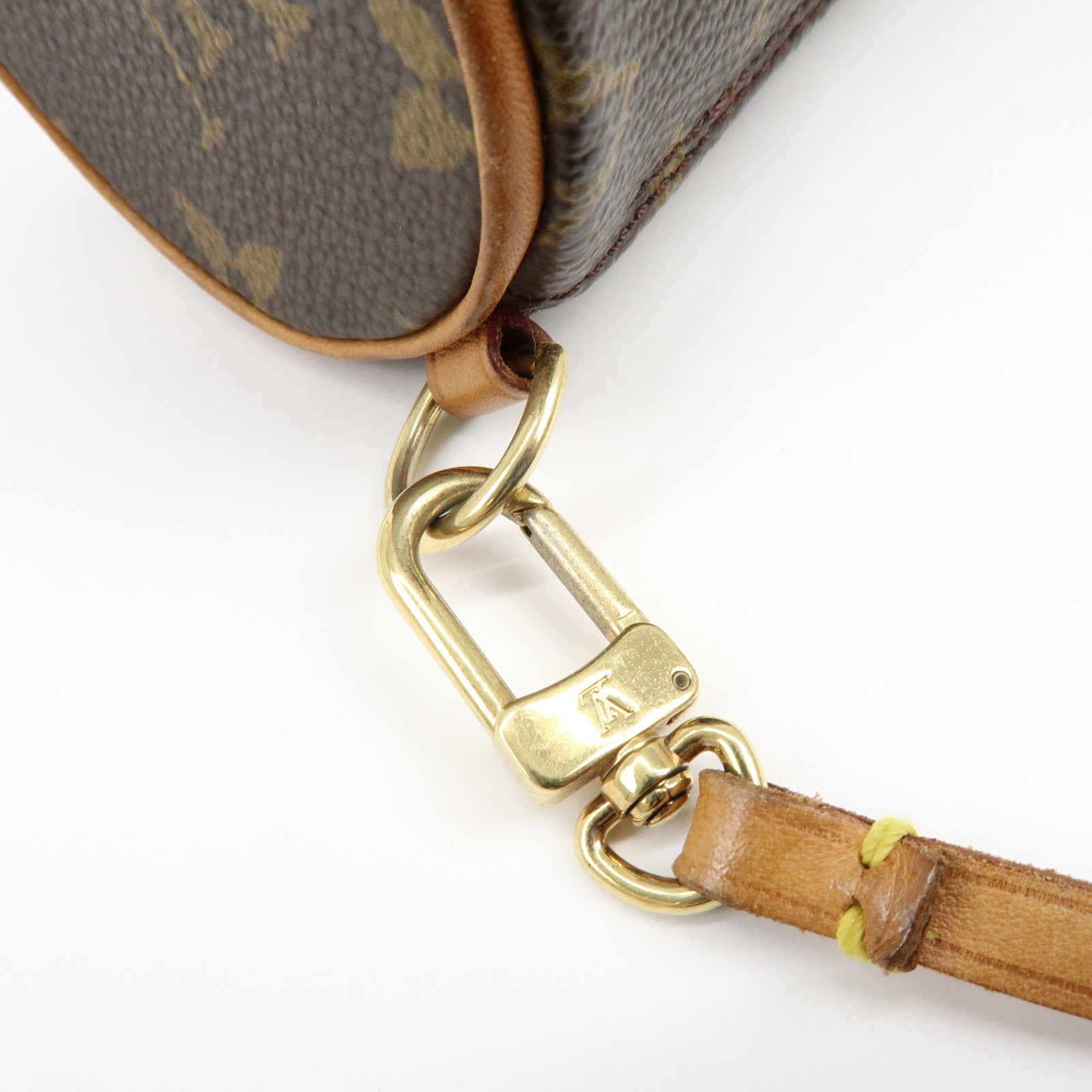 Louis Vuitton Monogram Mini Pouch for Papillon Bag Brown