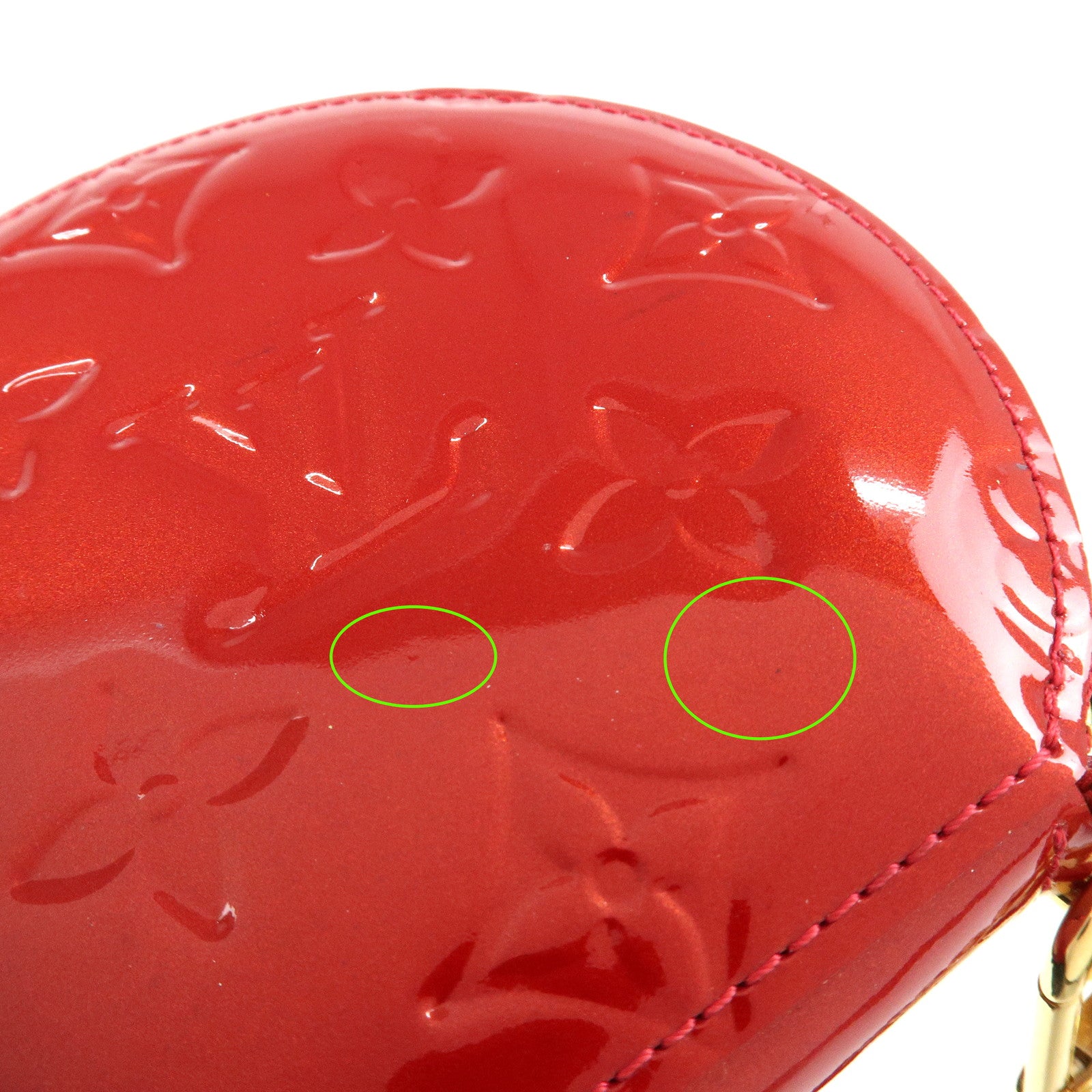 Louis Vuitton Monogram Vernis Leather Portemonnaie Lapin Coin Case