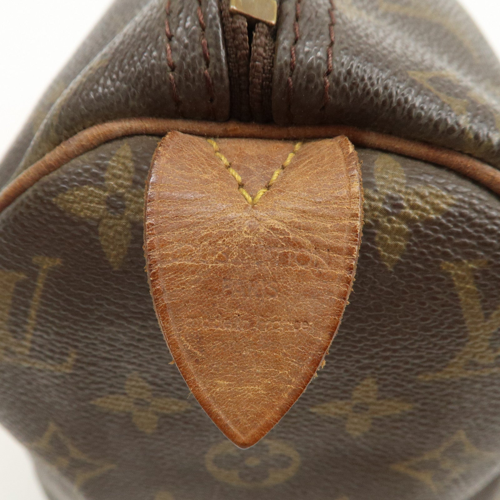 Louis Vuitton Monogram Speedy 40 Hand Bag Boston Bag Brown M41522