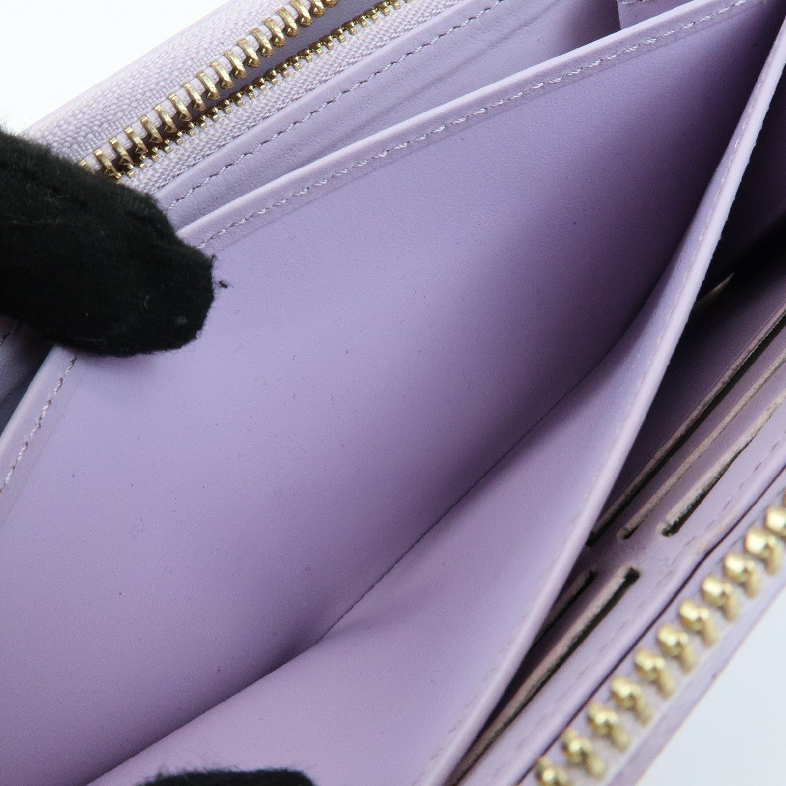 Louis Vuitton Monogram Vernis Long Wallet Glossy Lilac M82977