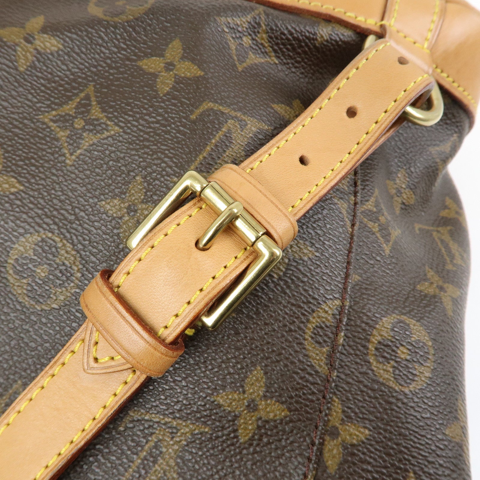 Louis Vuitton Monogram Montsouris MM Backpack Rucksack Brown M51136