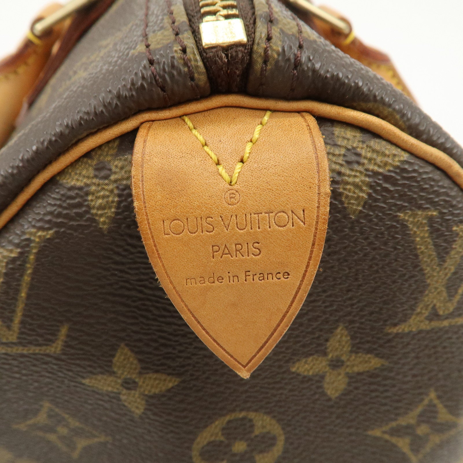 Louis Vuitton Monogram Speedy 30 Boston Bag Hand Bag Brown M41526