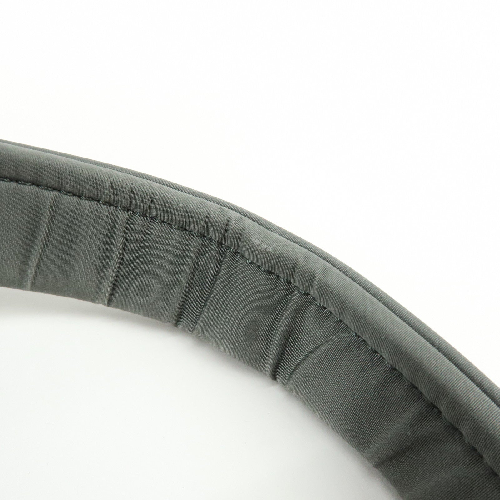 Chloe Woody Nylon Tote Bag Shoulder Bag Gray