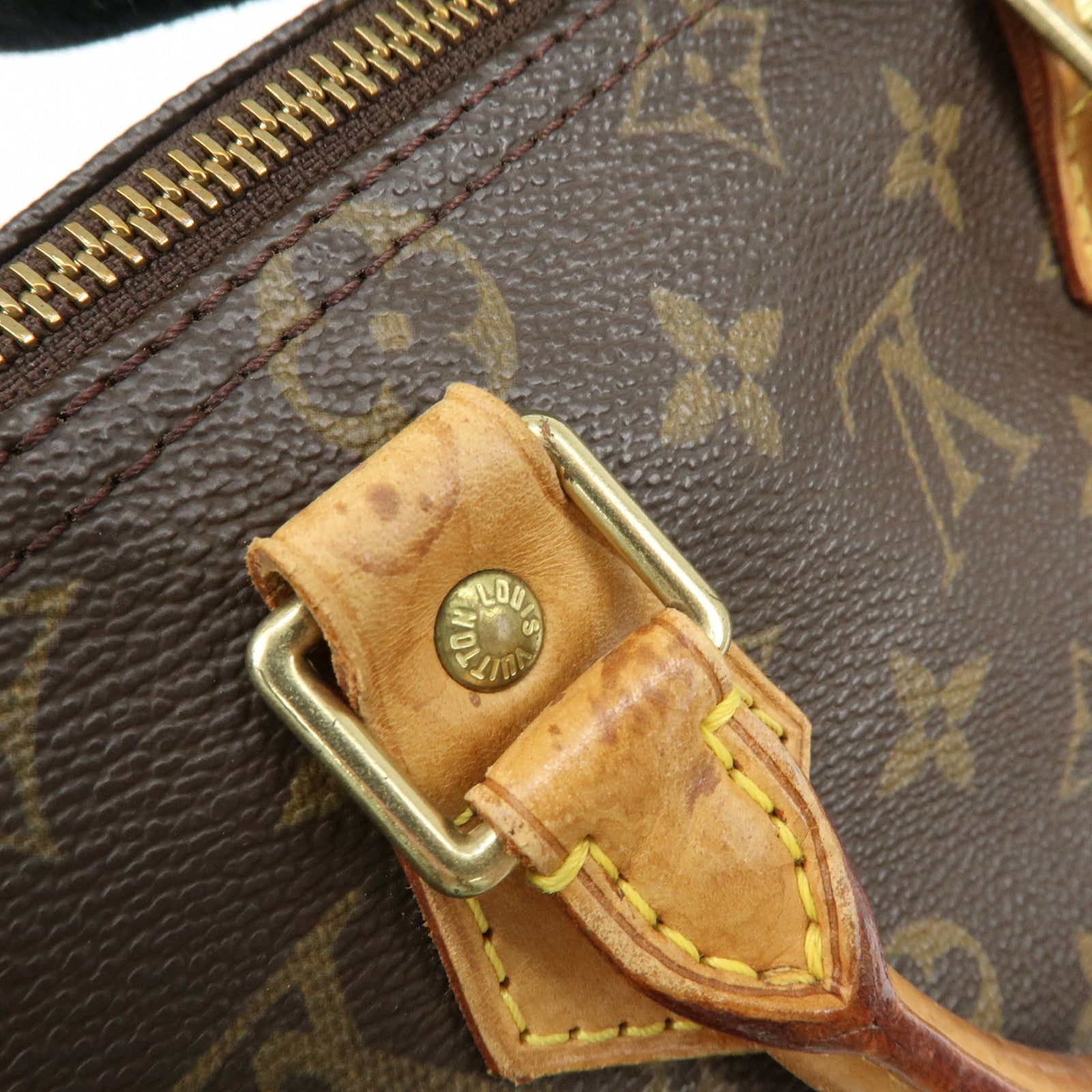 Louis Vuitton Monogram Speedy 25 Boston Bag Hand Bag Brown M41528