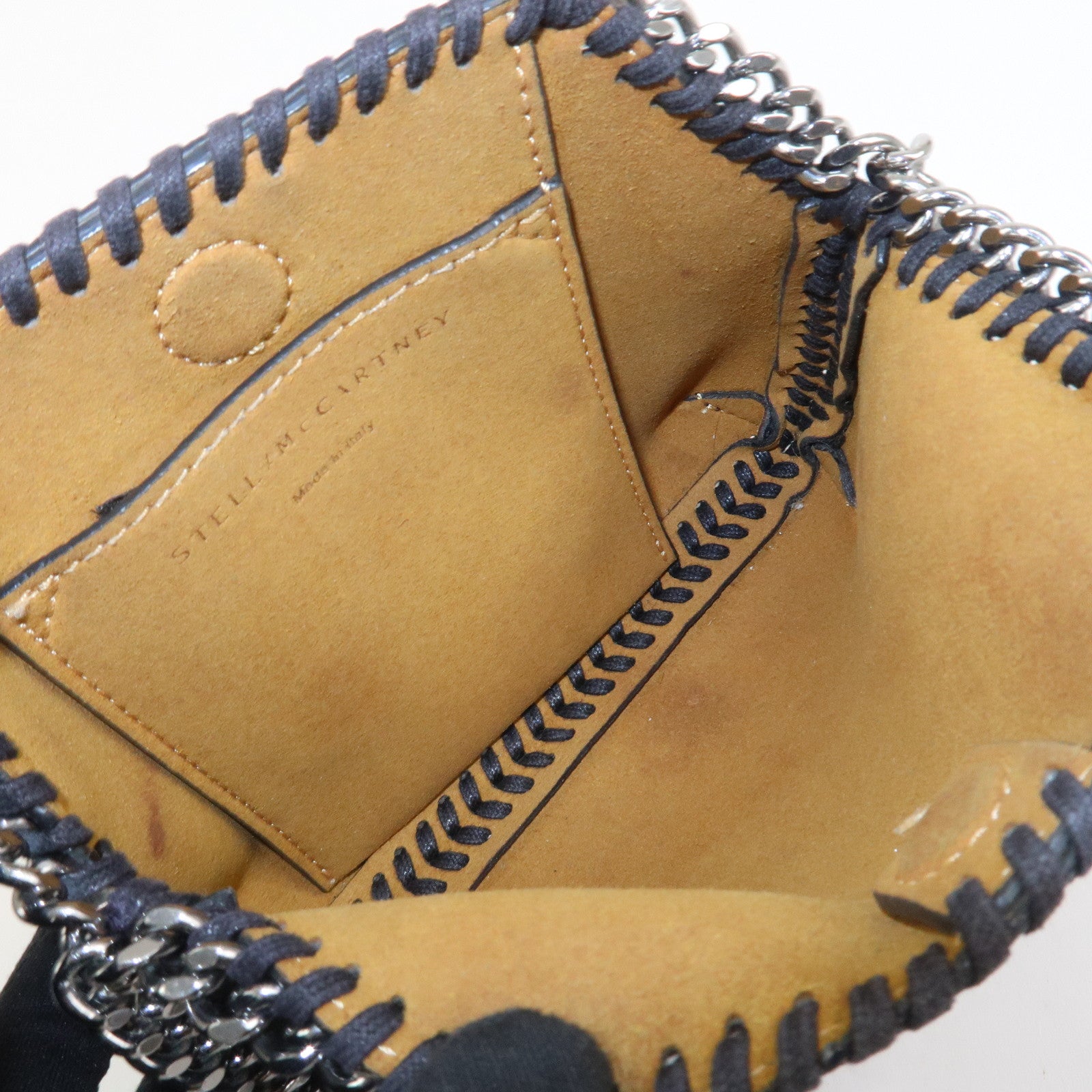 STELLA MCCARTNEY Falabella Polyester 2Way Bag Hand Bag Black