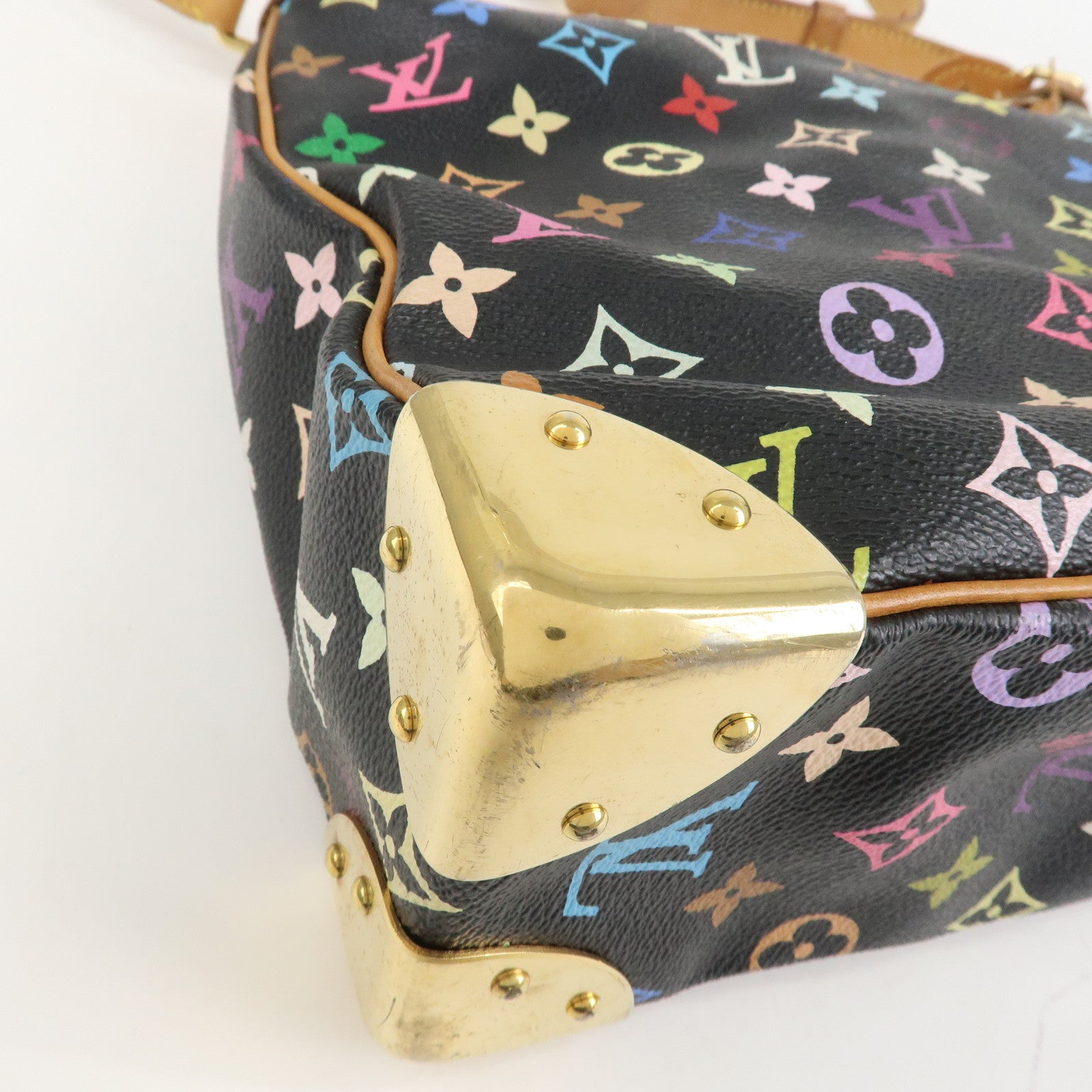 Louis Vuitton Monogram Multicolor Boulogne Shoulder Bag Noir M92638 Used